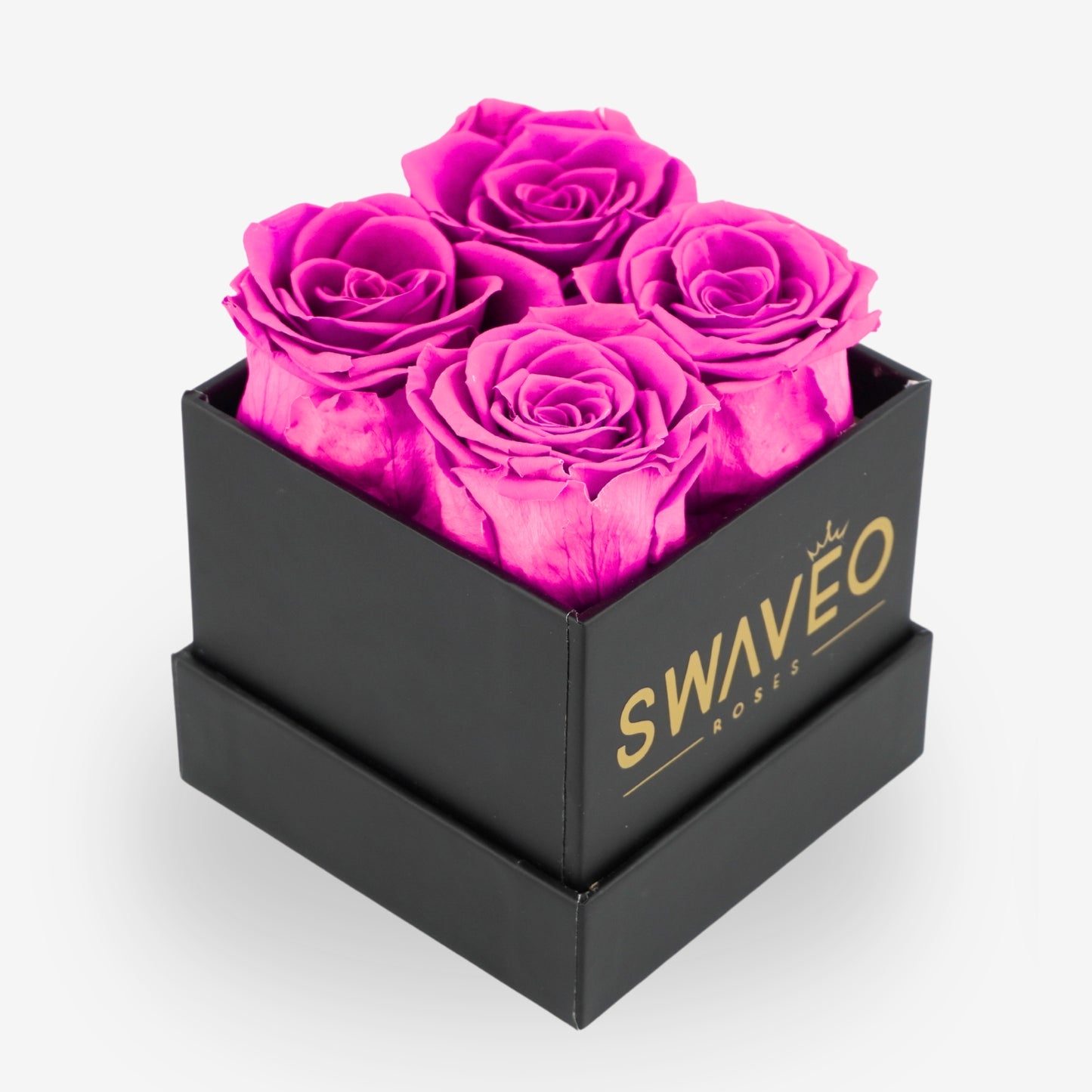 Eternal Deluxe Rose Box W/ 4 Forever Roses
