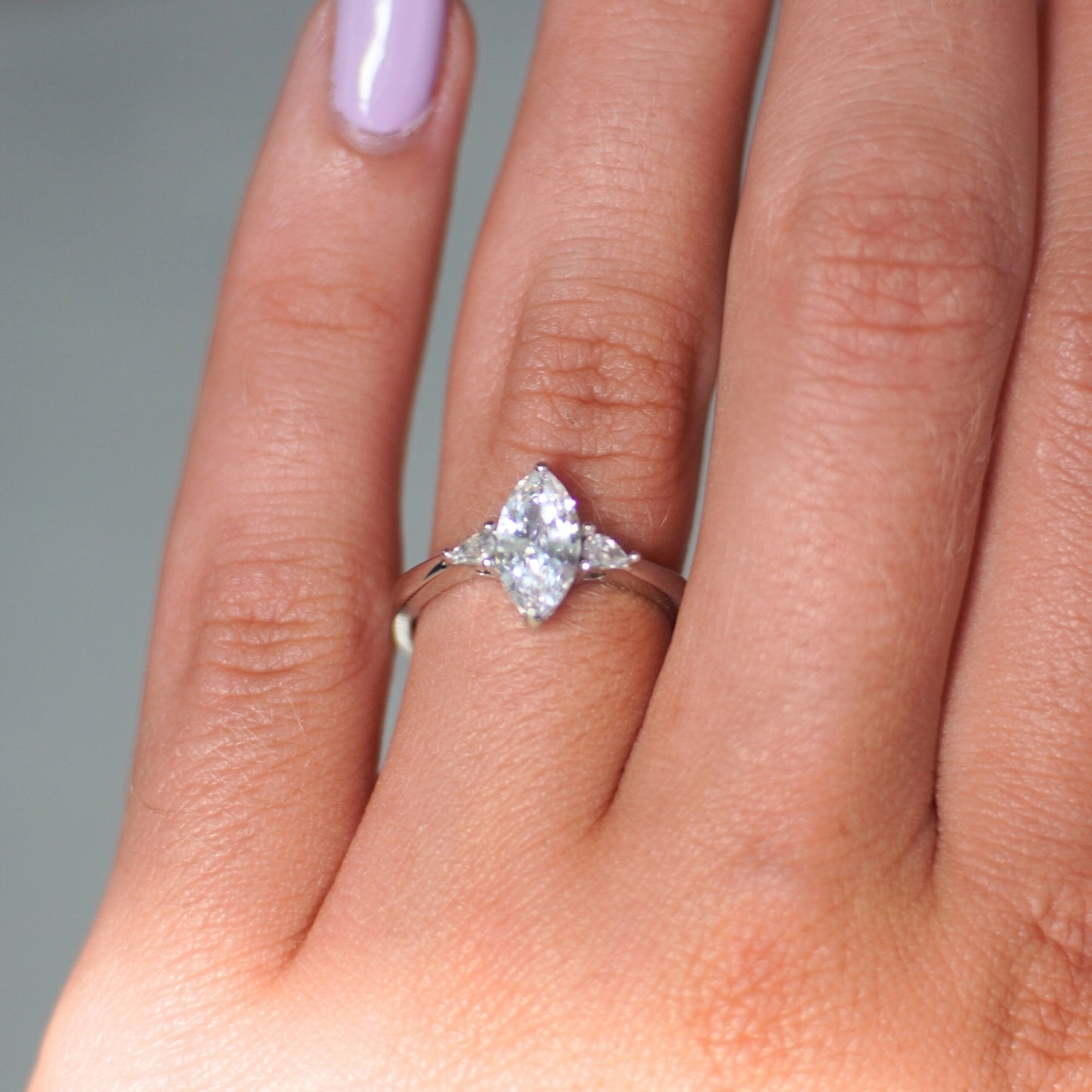 Final Sale - Adjustable Aurora Promise Ring