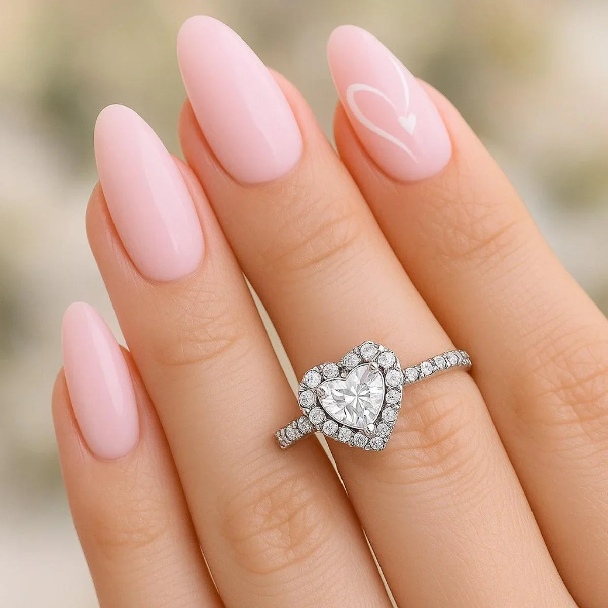 Eternal Heart Promise Ring - Swaveo Jewelry