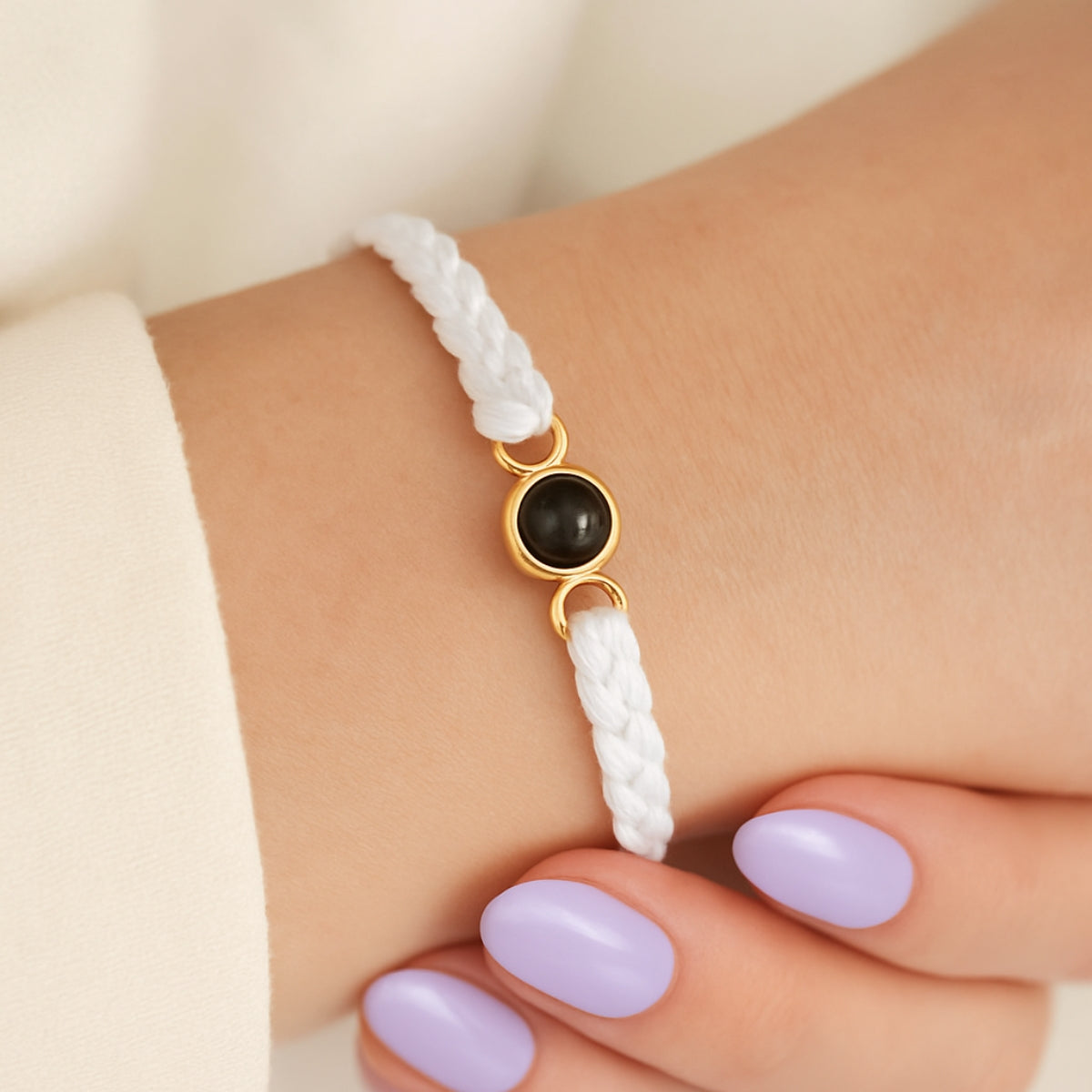 Rope Bracelet W/ Photo Projection