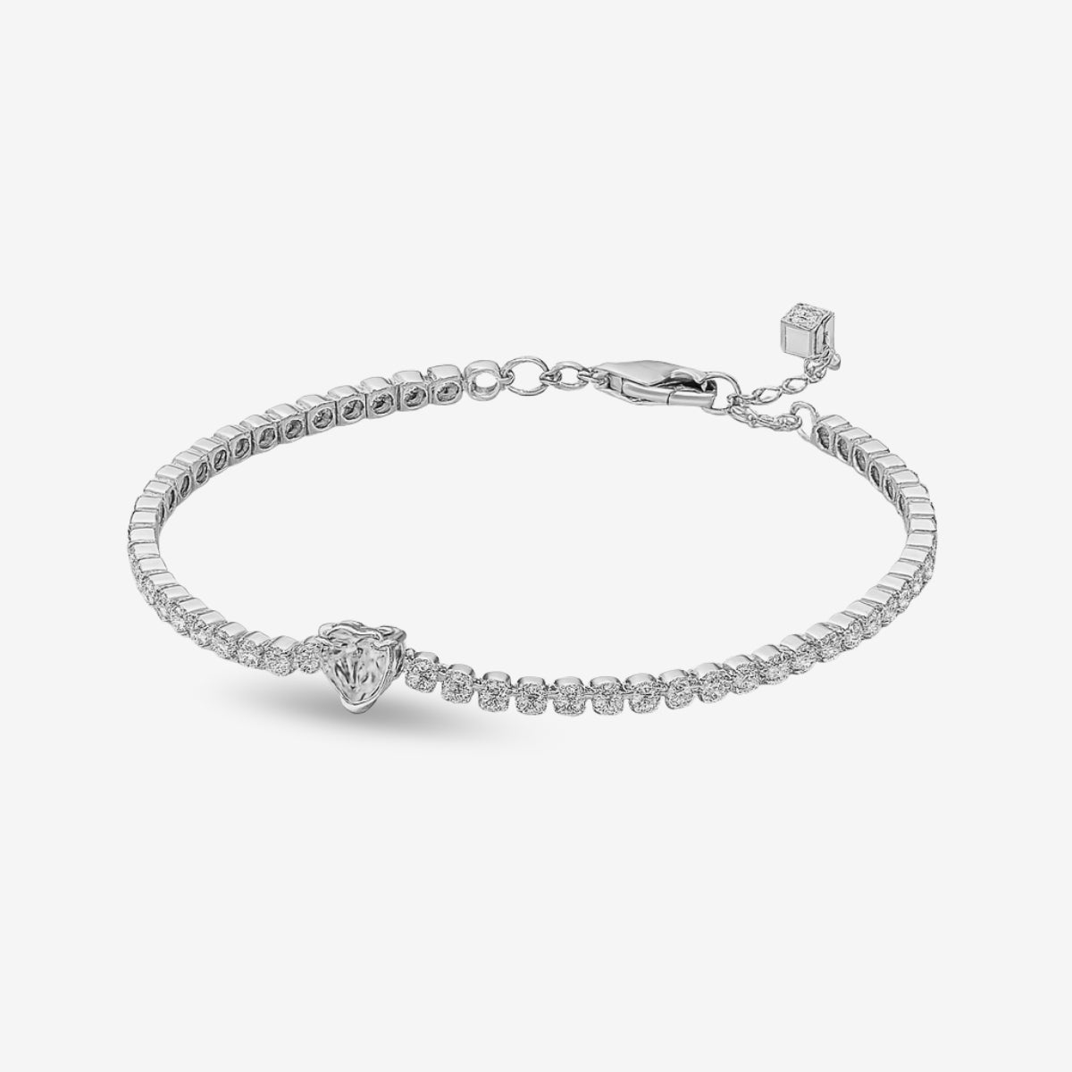 Pulsera de tenis Corazón Eterno