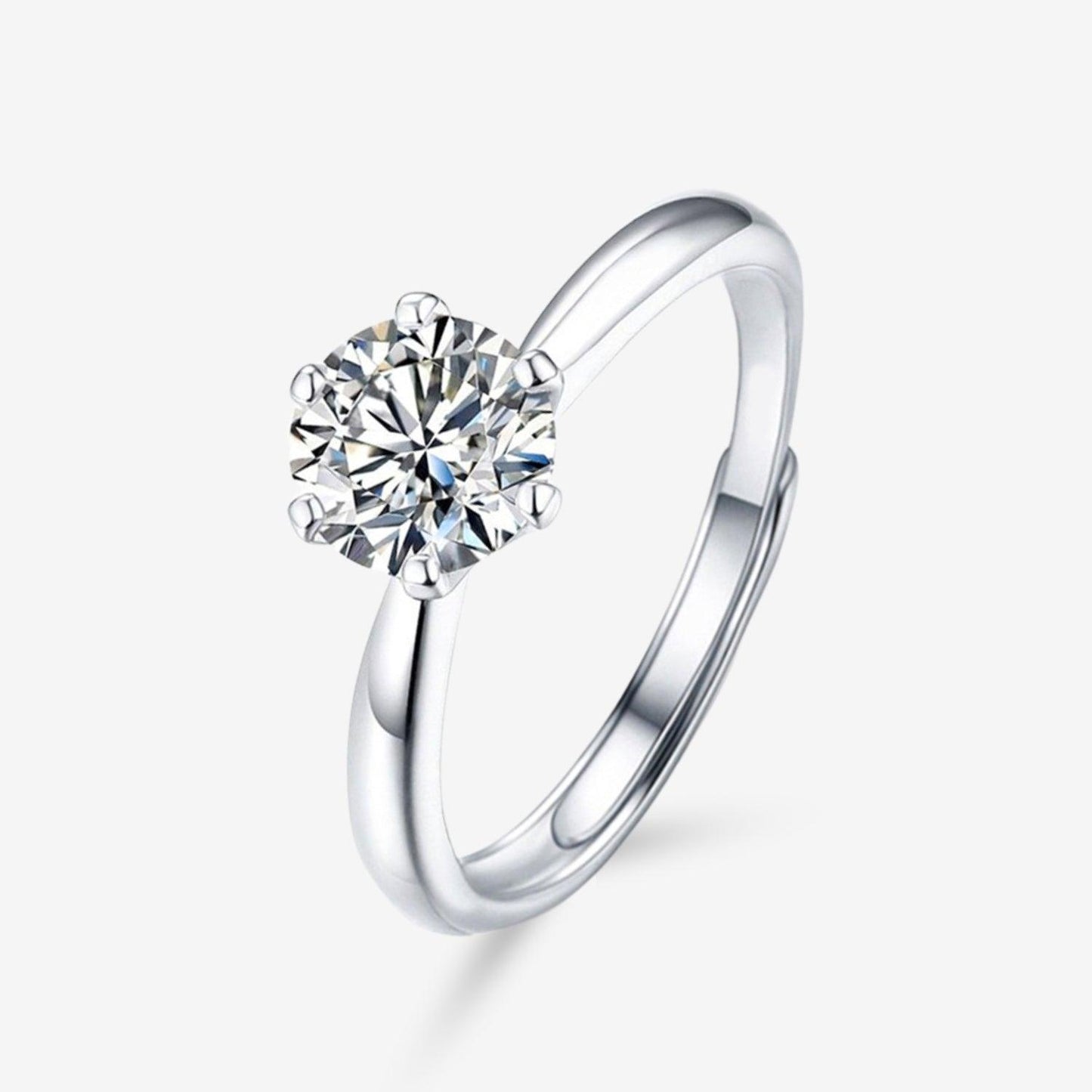 Classic Solitaire Promise Ring - Swaveo Jewelry