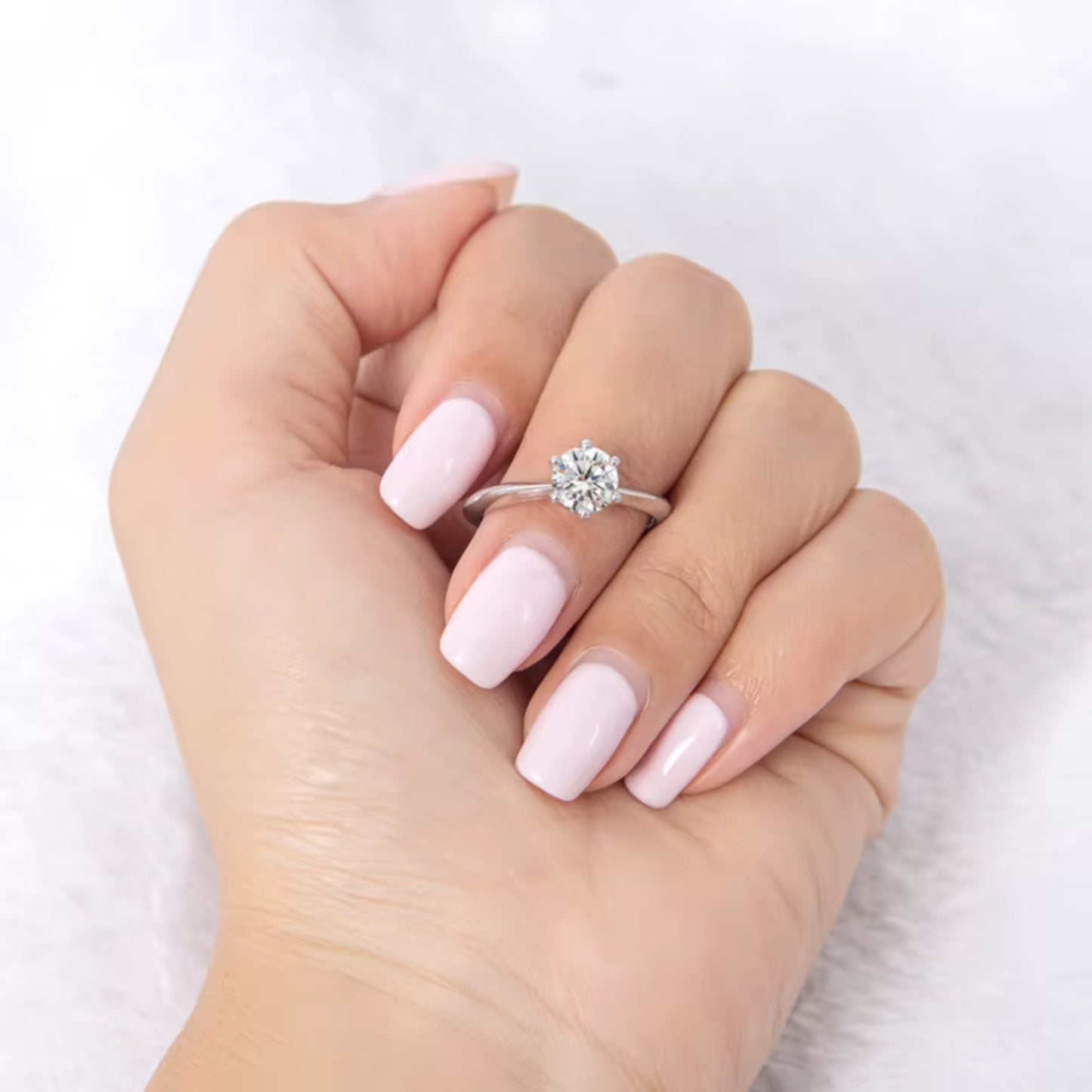 Classic Solitaire Promise Ring