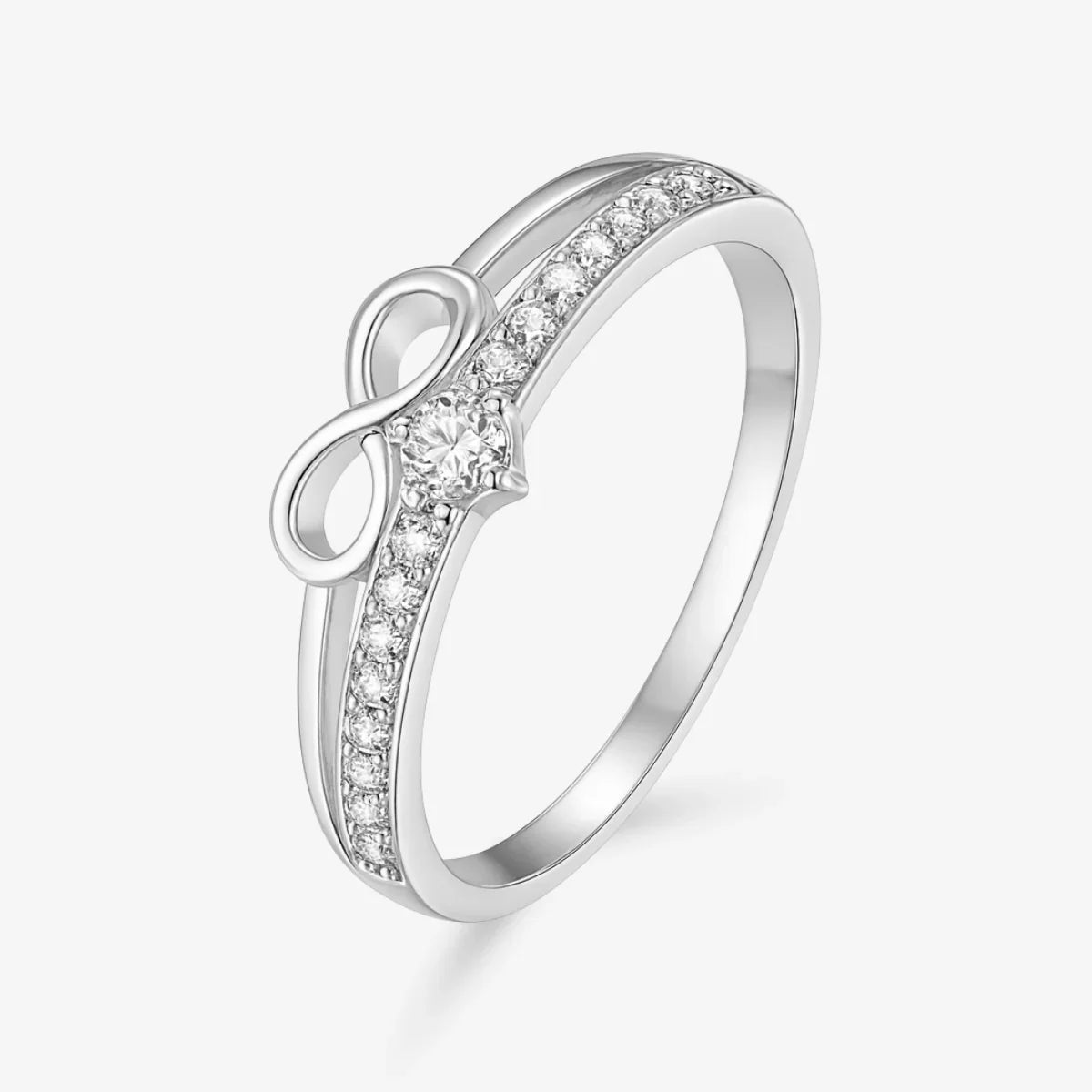 Bague de promesse amour infini
