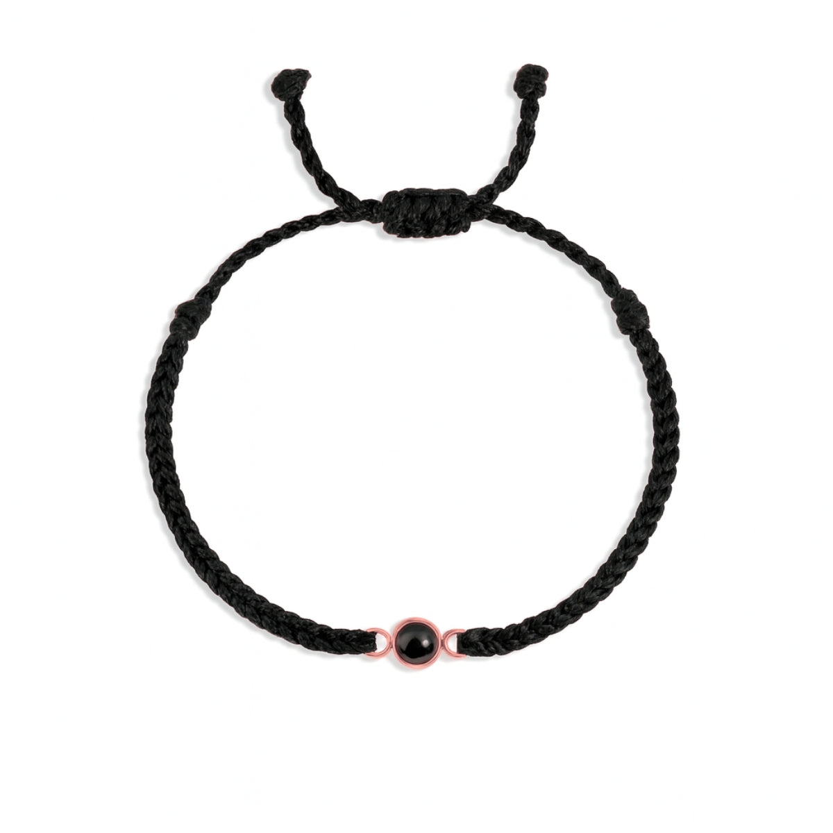 Rope Bracelet W/ Photo Projection