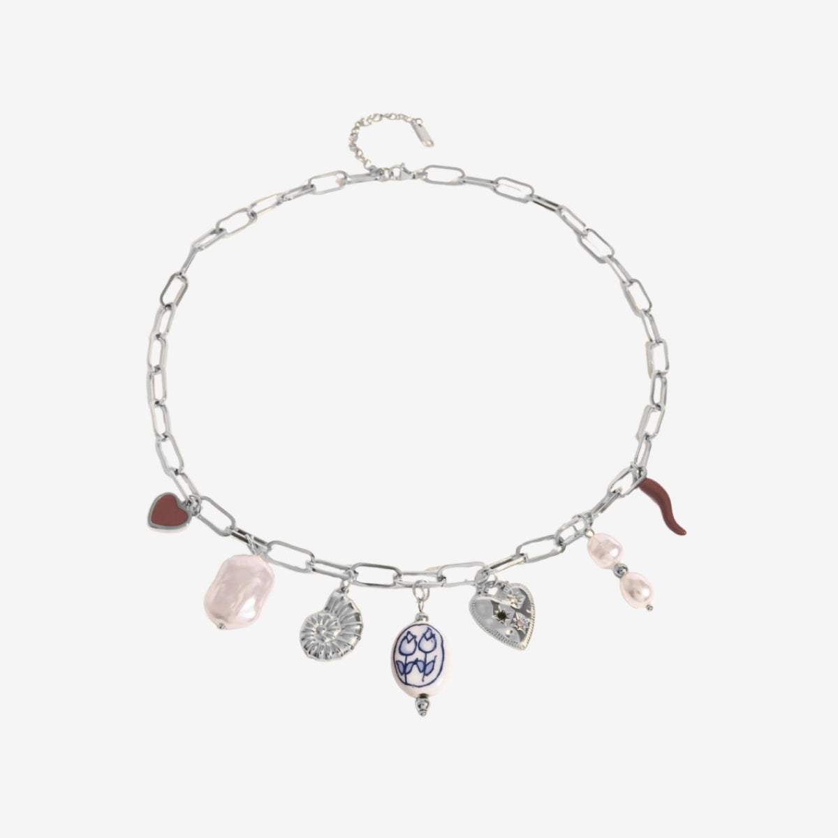 Coastal Link Charm Necklace