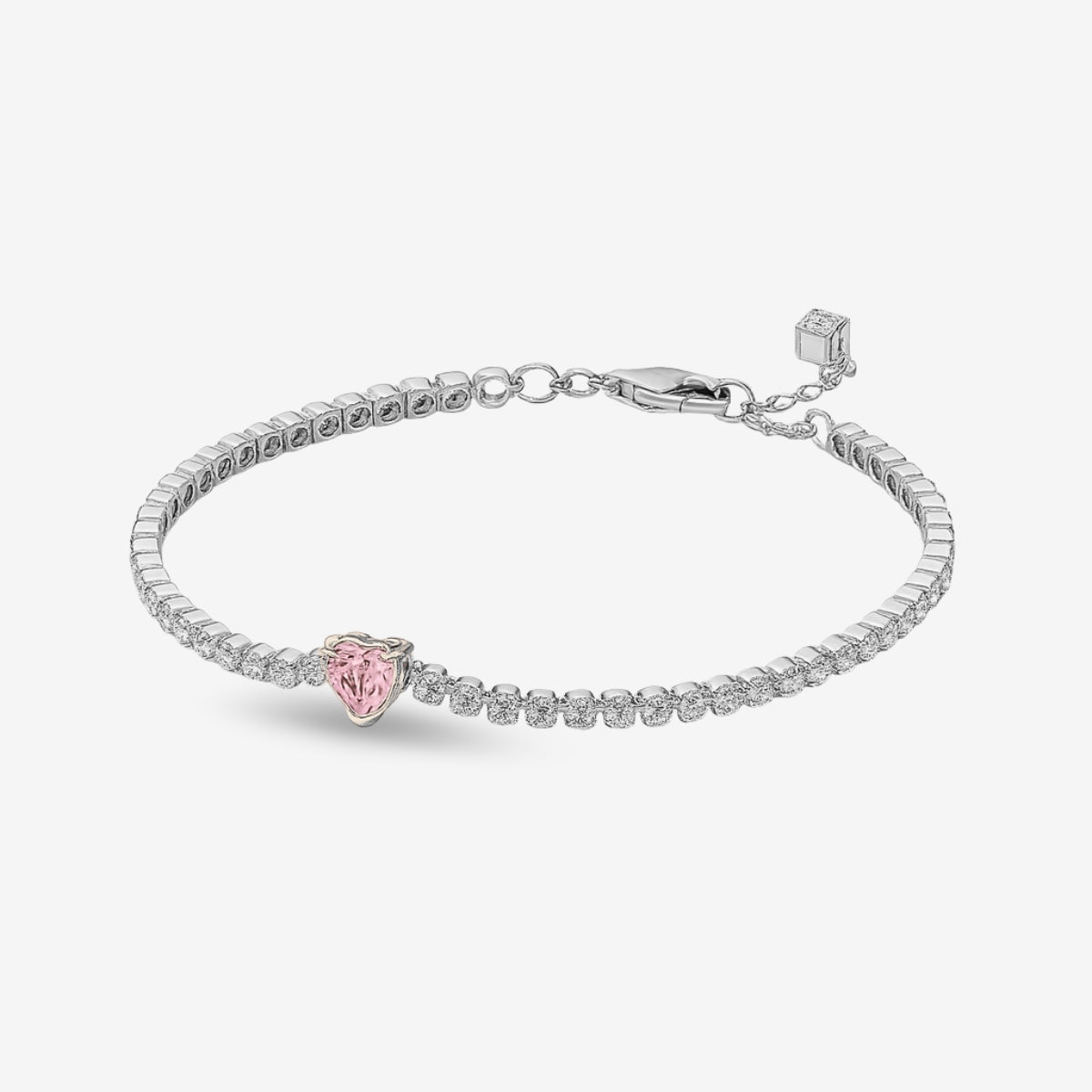 Pulsera de tenis Corazón Eterno