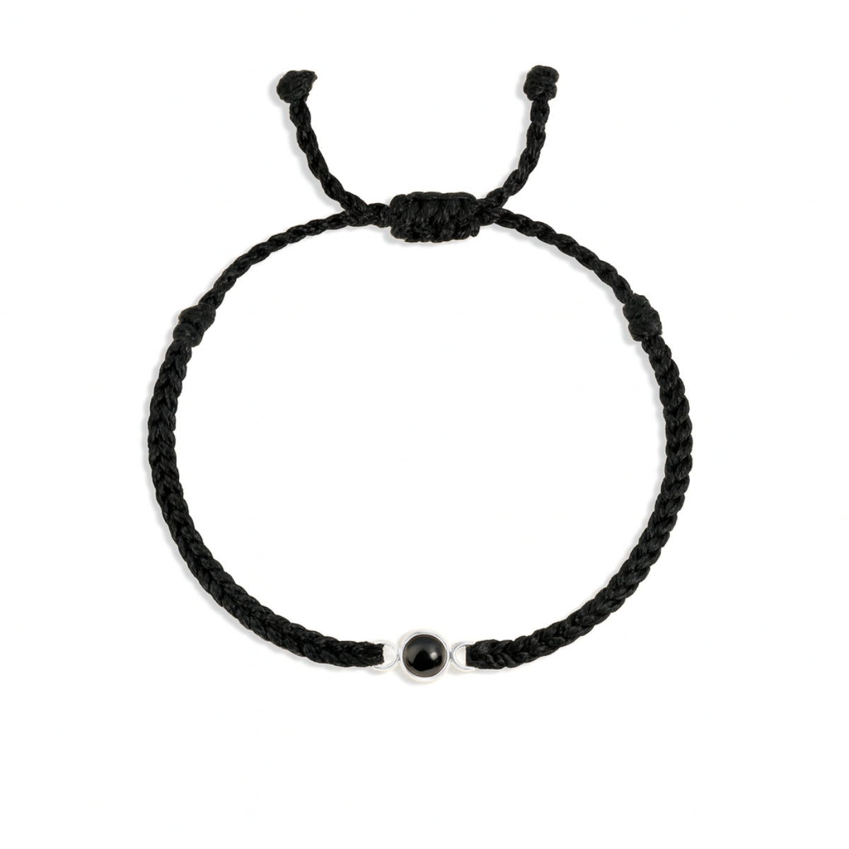 Rope Bracelet W/ Photo Projection