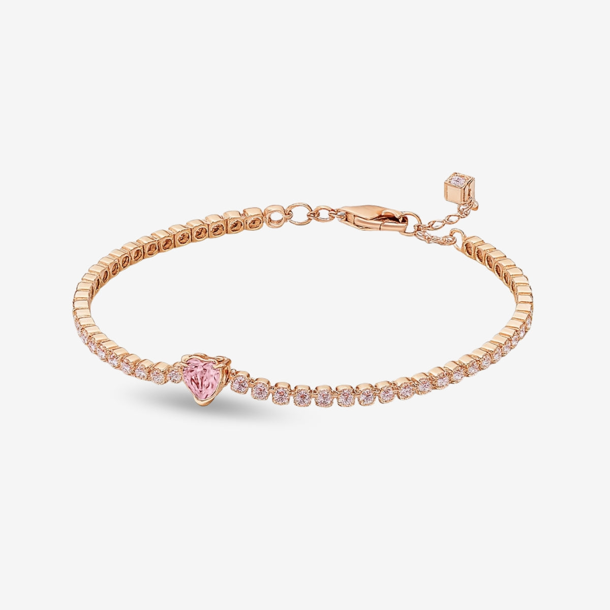 Pulsera de tenis Corazón Eterno