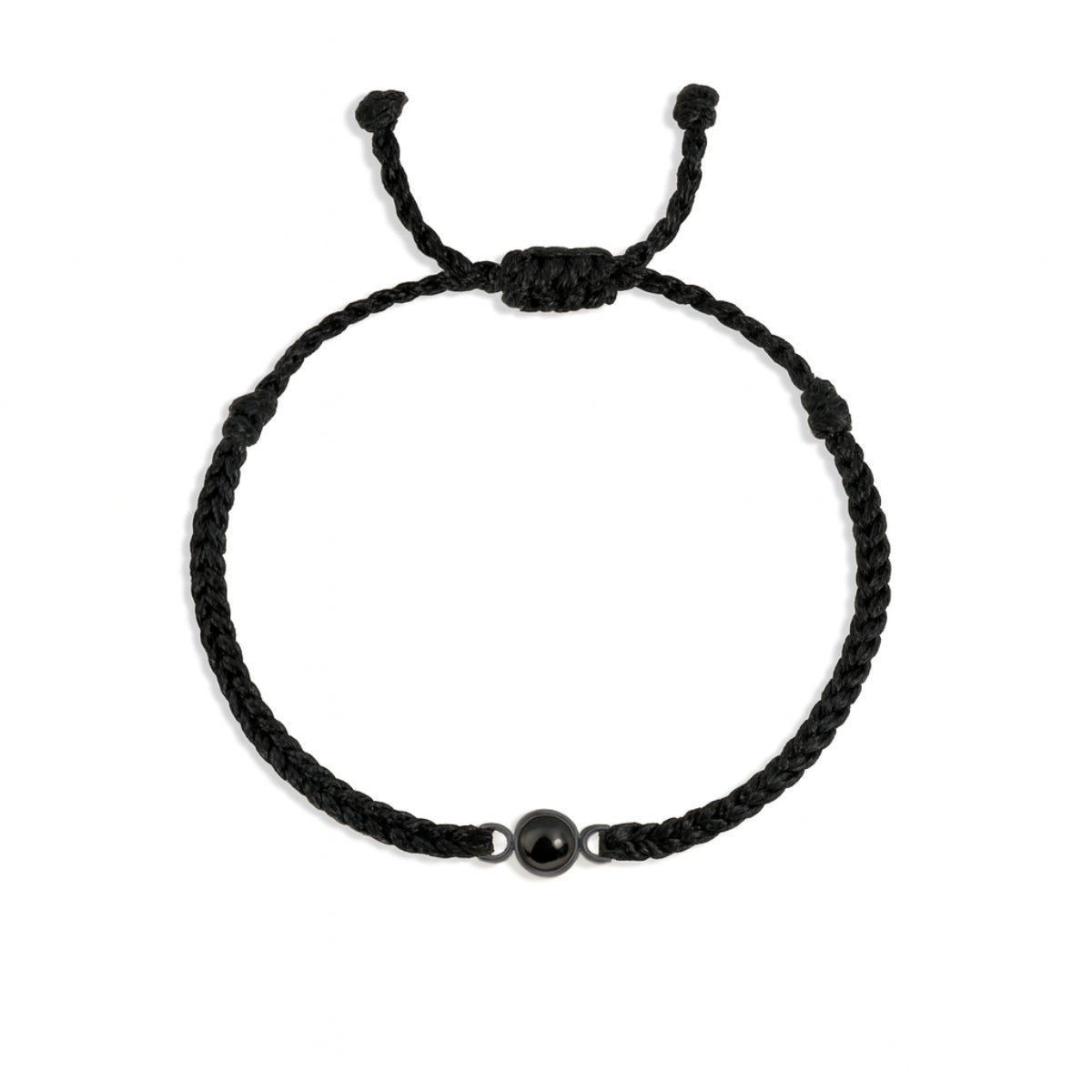 Rope Bracelet W/ Photo Projection