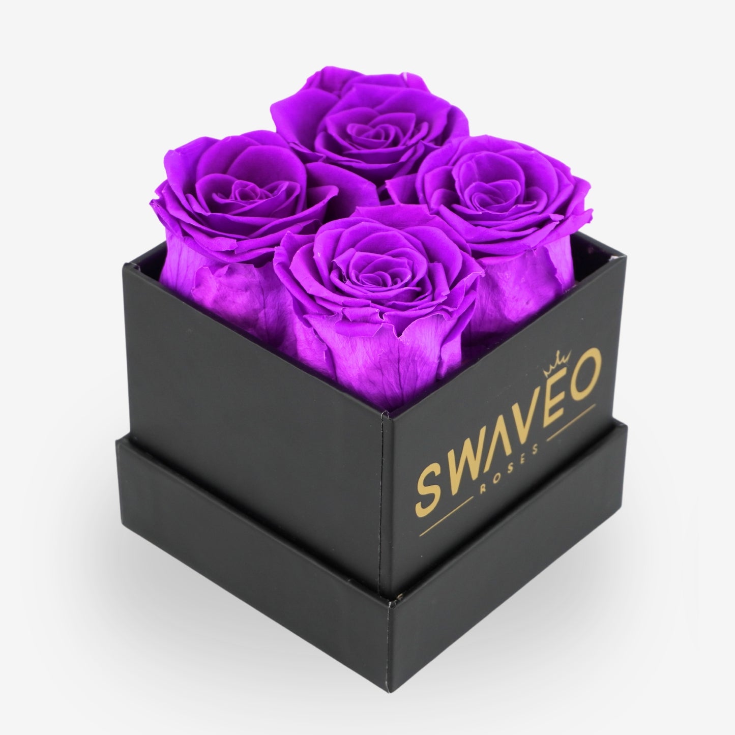 Eternal Deluxe Rose Box W/ 4 Forever Roses