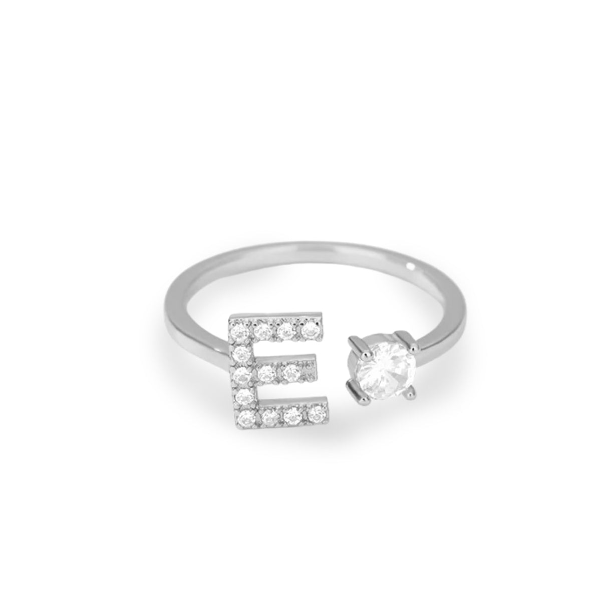 Forever Yours Initial Ring