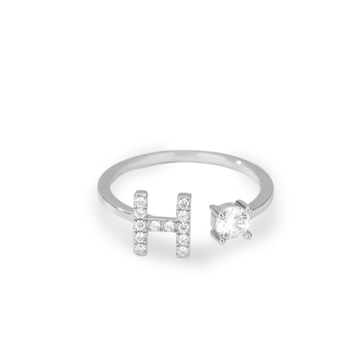 Forever Yours Initial Ring