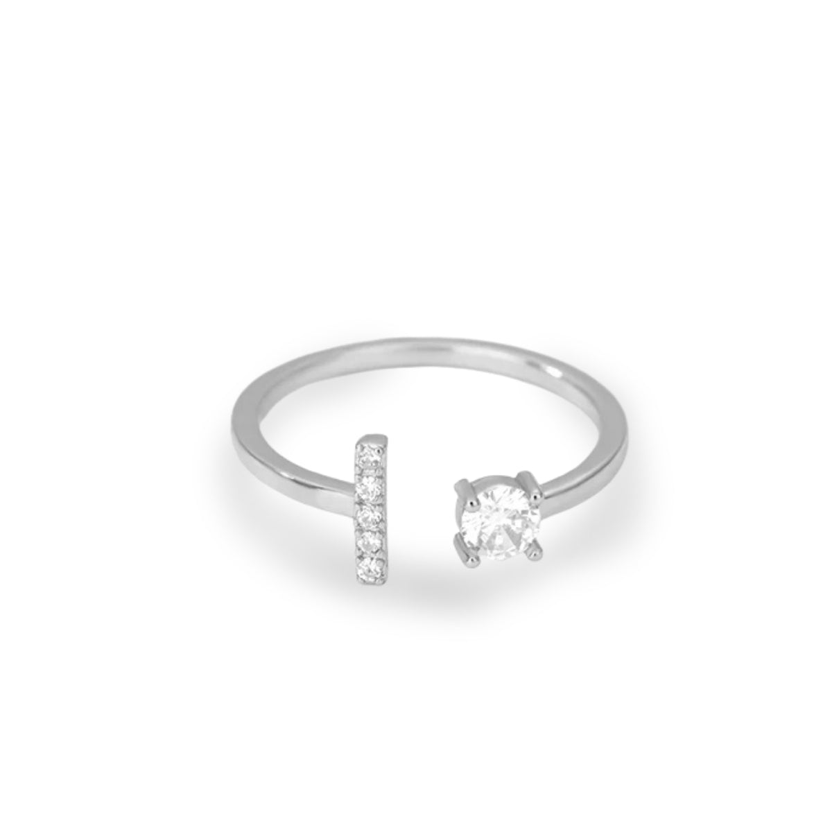 Forever Yours Initial Ring