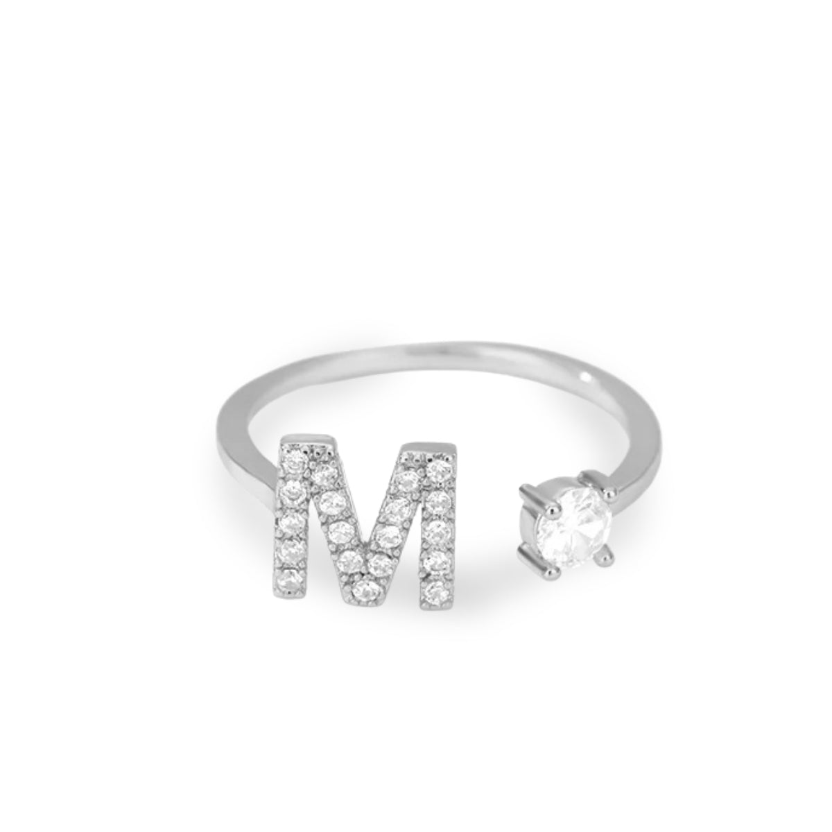 Forever Yours Initial Ring
