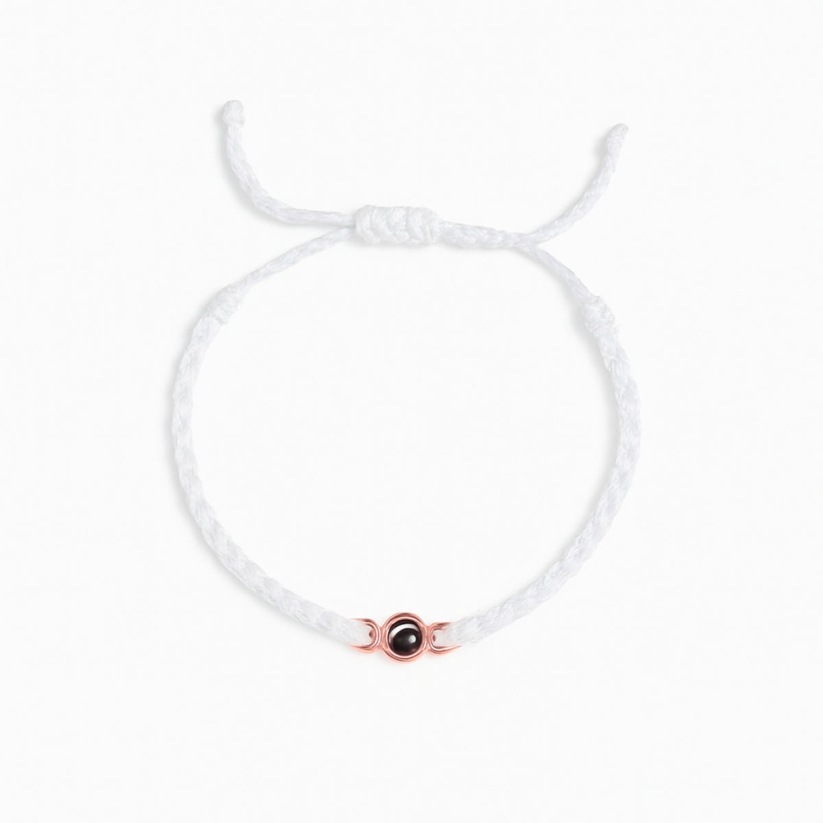 Rope Bracelet W/ Photo Projection