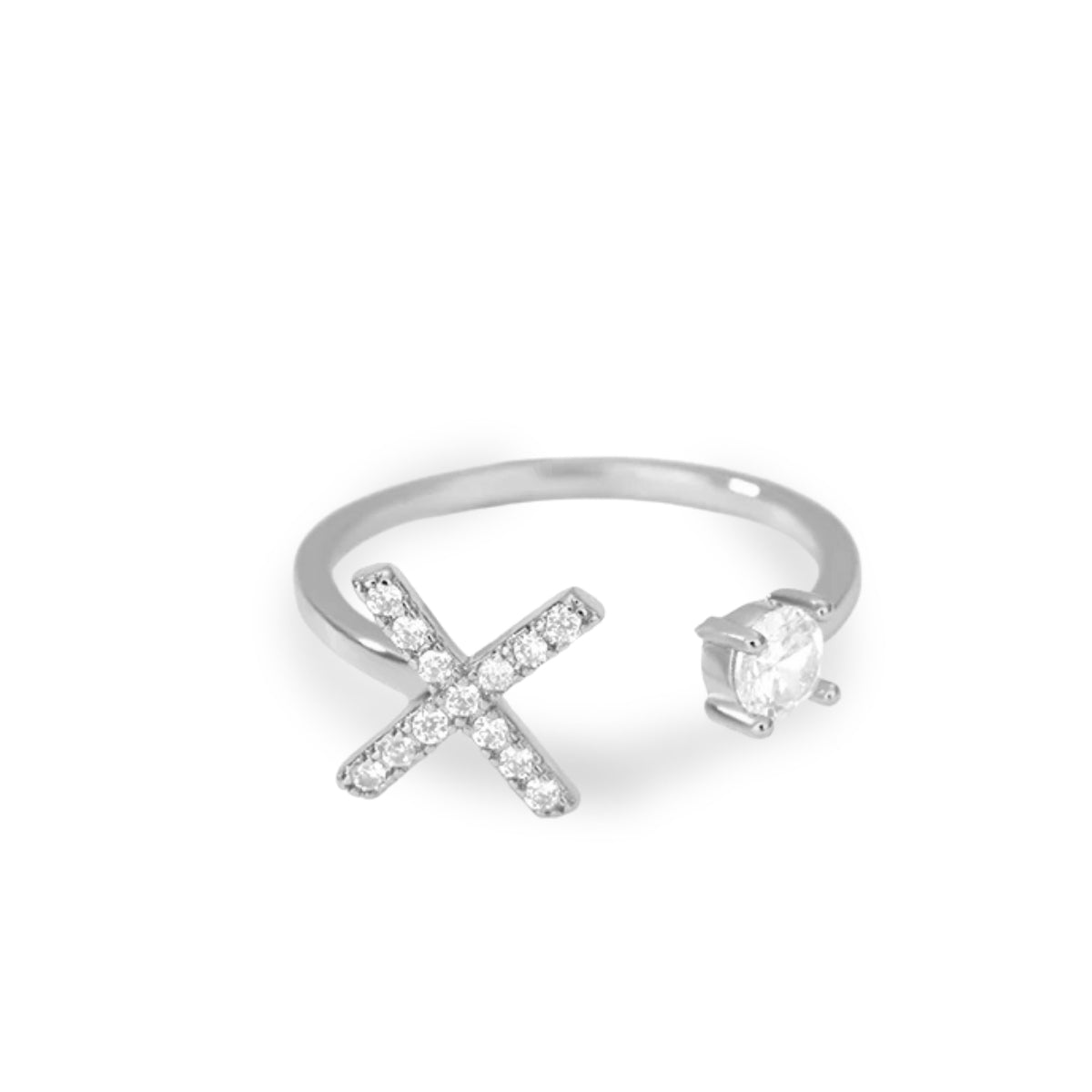 Forever Yours Initial Ring
