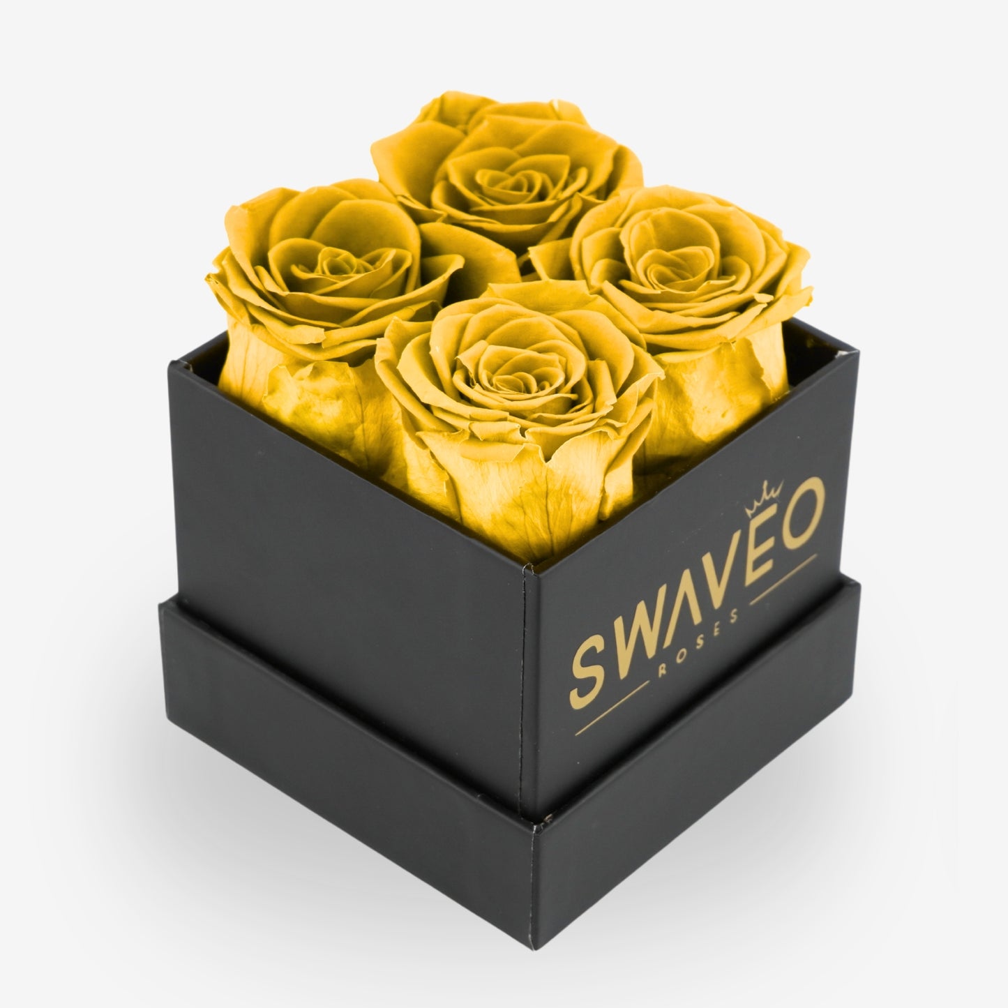 Eternal Deluxe Rose Box W/ 4 Forever Roses