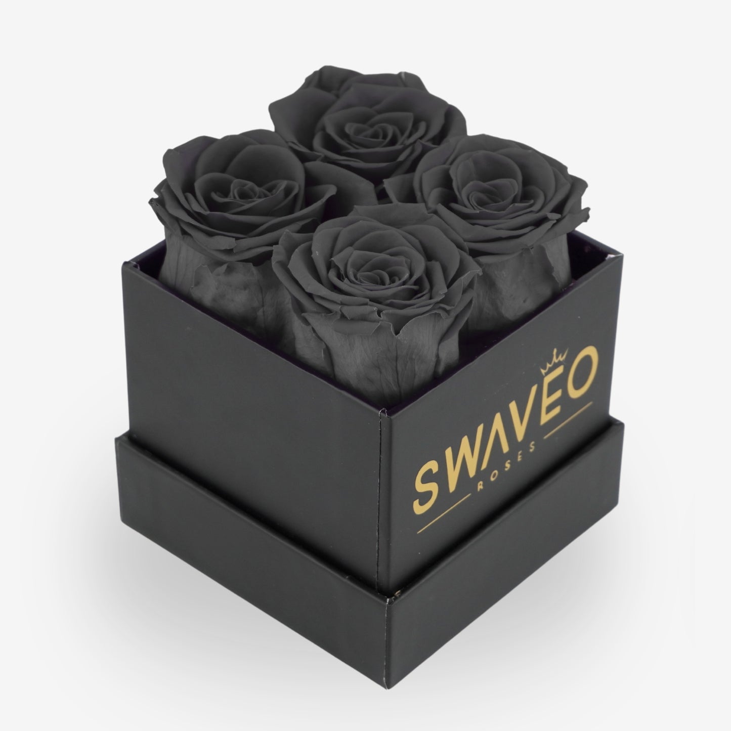Eternal Deluxe Rose Box W/ 4 Forever Roses