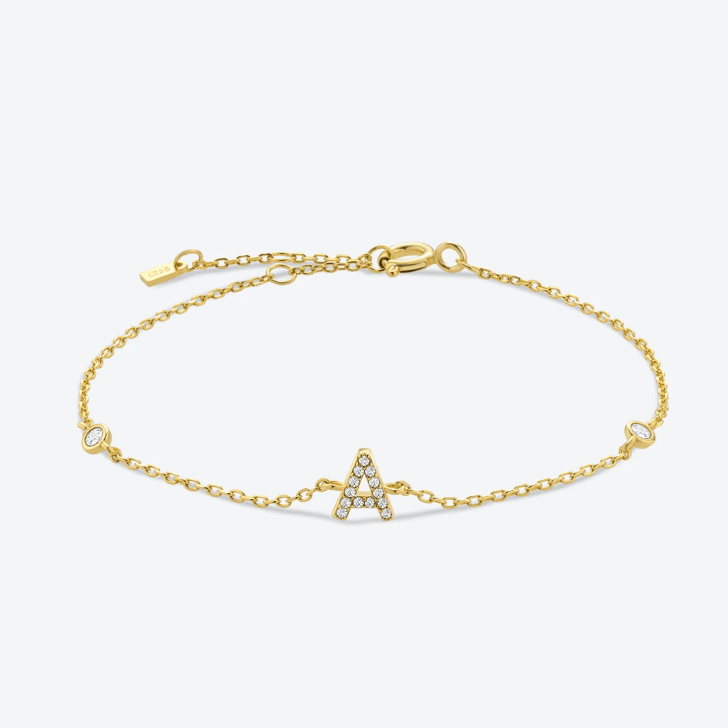 Ivy Initial Bracelet - Swaveo Jewelry