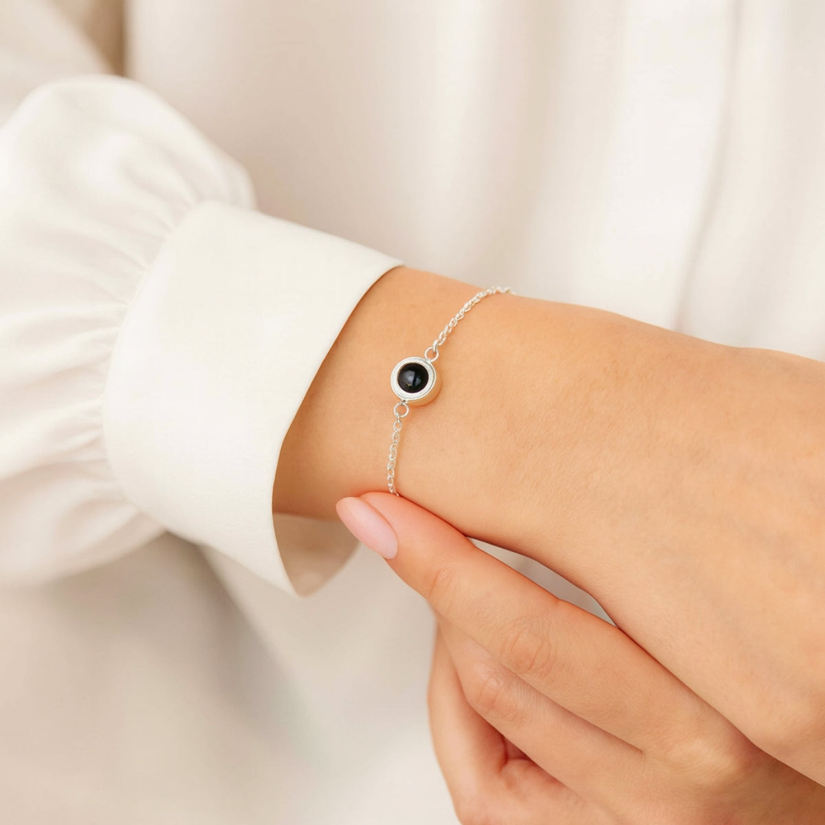Chain Bracelet - W/ Photo Projection