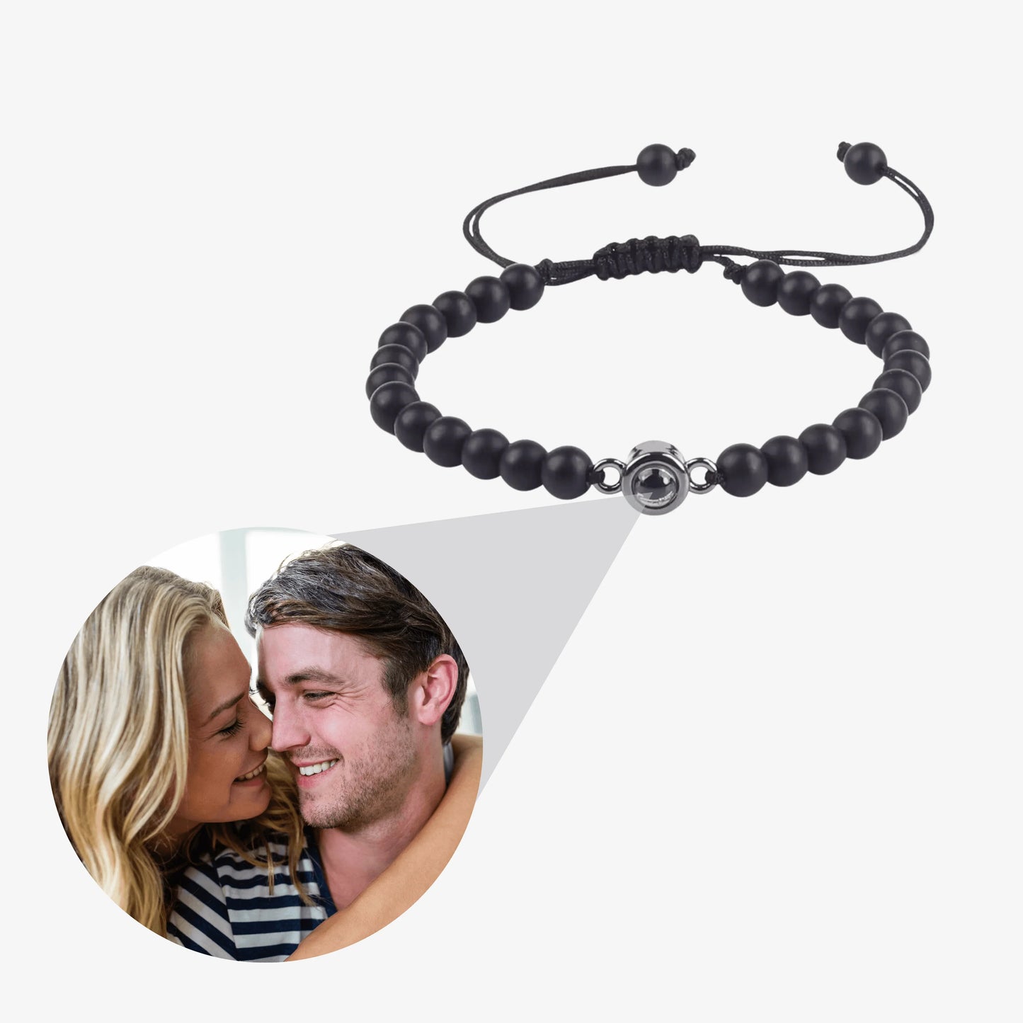 Bead Bracelet - W/ Photo Projection - Swaveo Jewelry