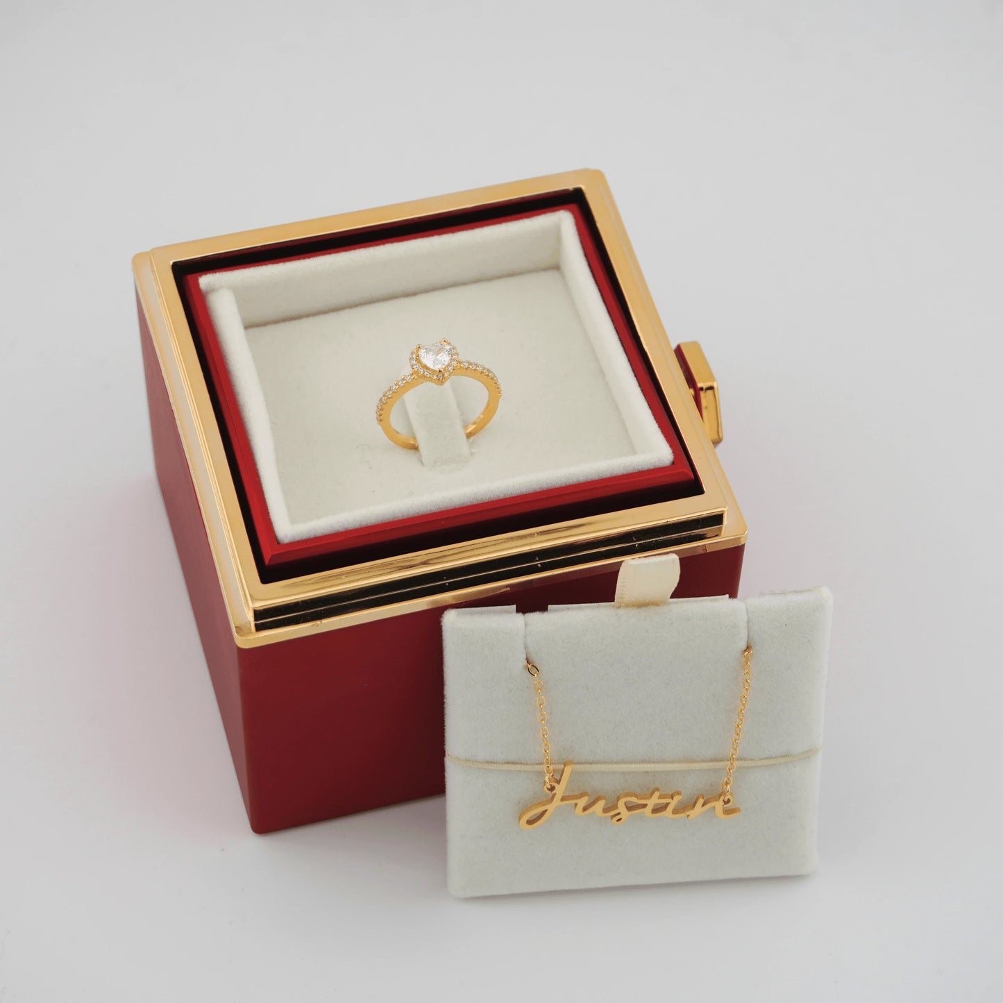 Forever Rose Box (With Gift Bag) - Swaveo Jewelry