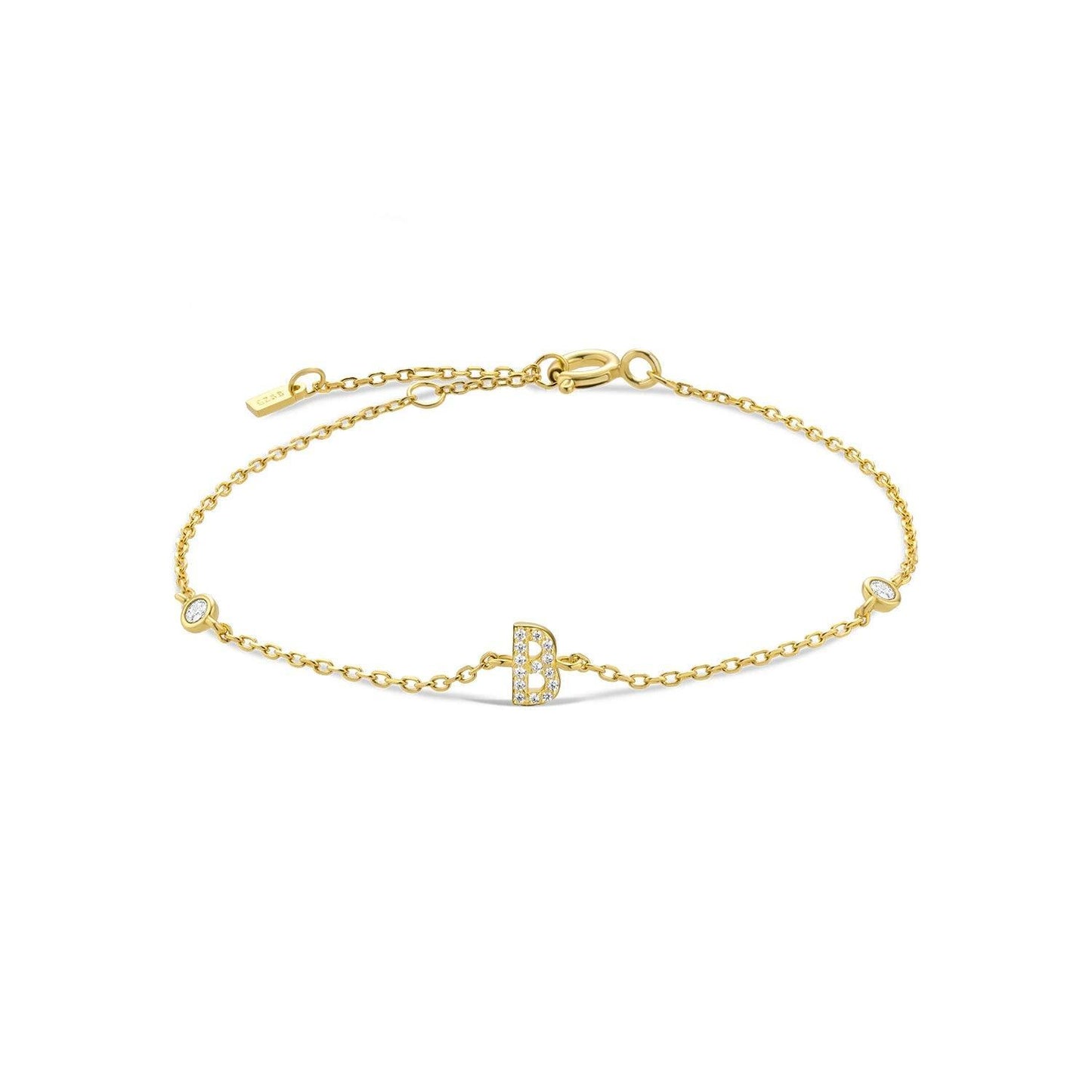 Ivy Initial Bracelet - Swaveo Jewelry