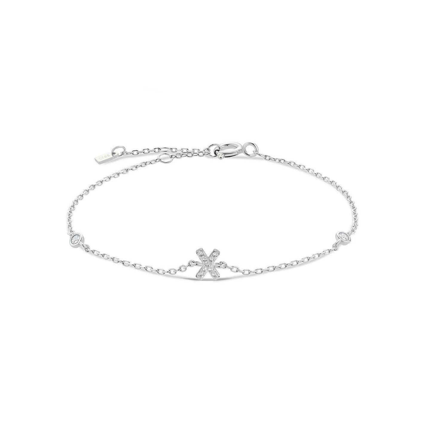 Ivy Initial Bracelet - Swaveo Jewelry