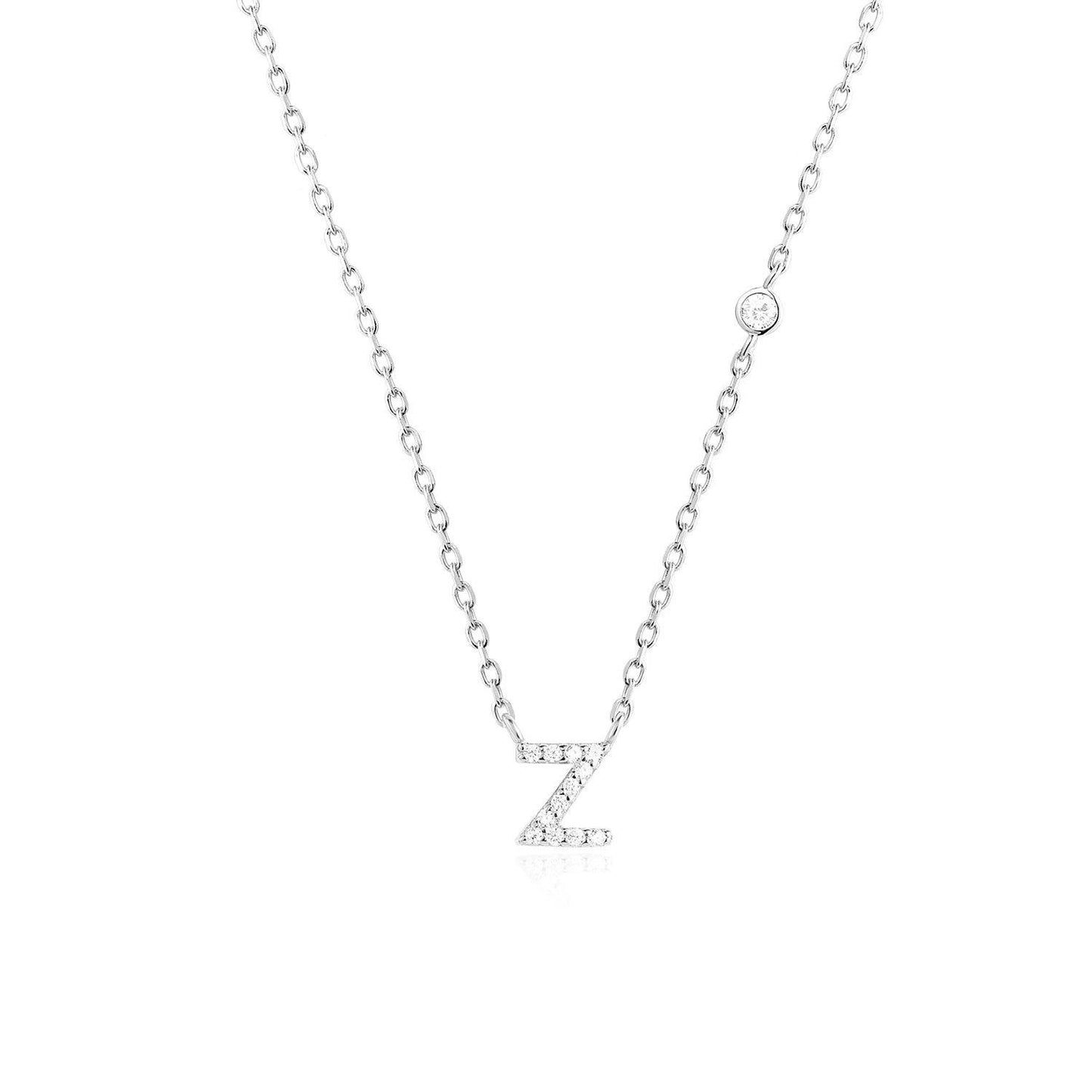 Ivy Initial Necklace - Swaveo Jewelry