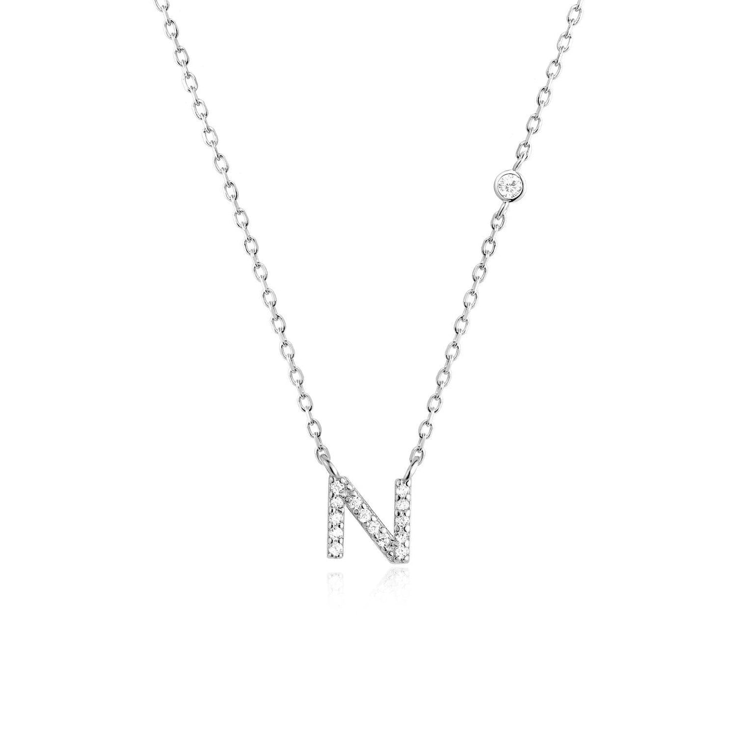 Ivy Initial Necklace - Swaveo Jewelry