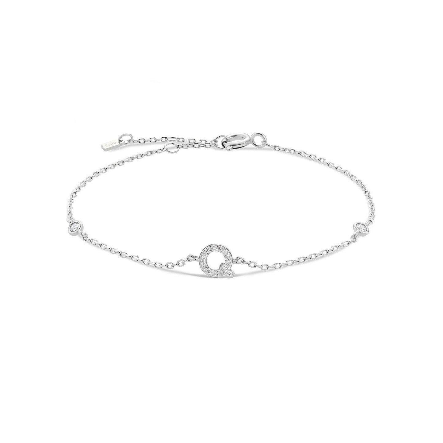Ivy Initial Bracelet - Swaveo Jewelry