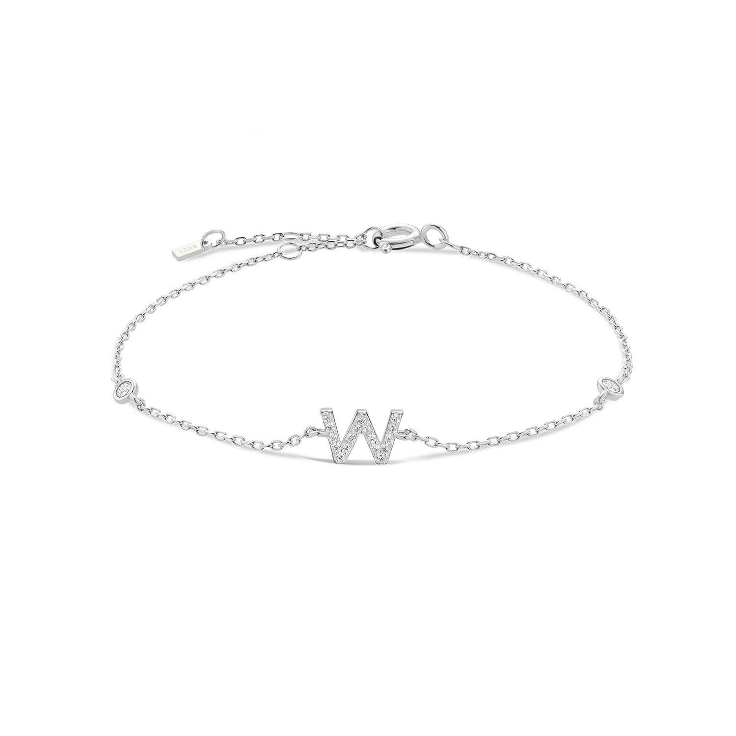 Ivy Initial Bracelet - Swaveo Jewelry