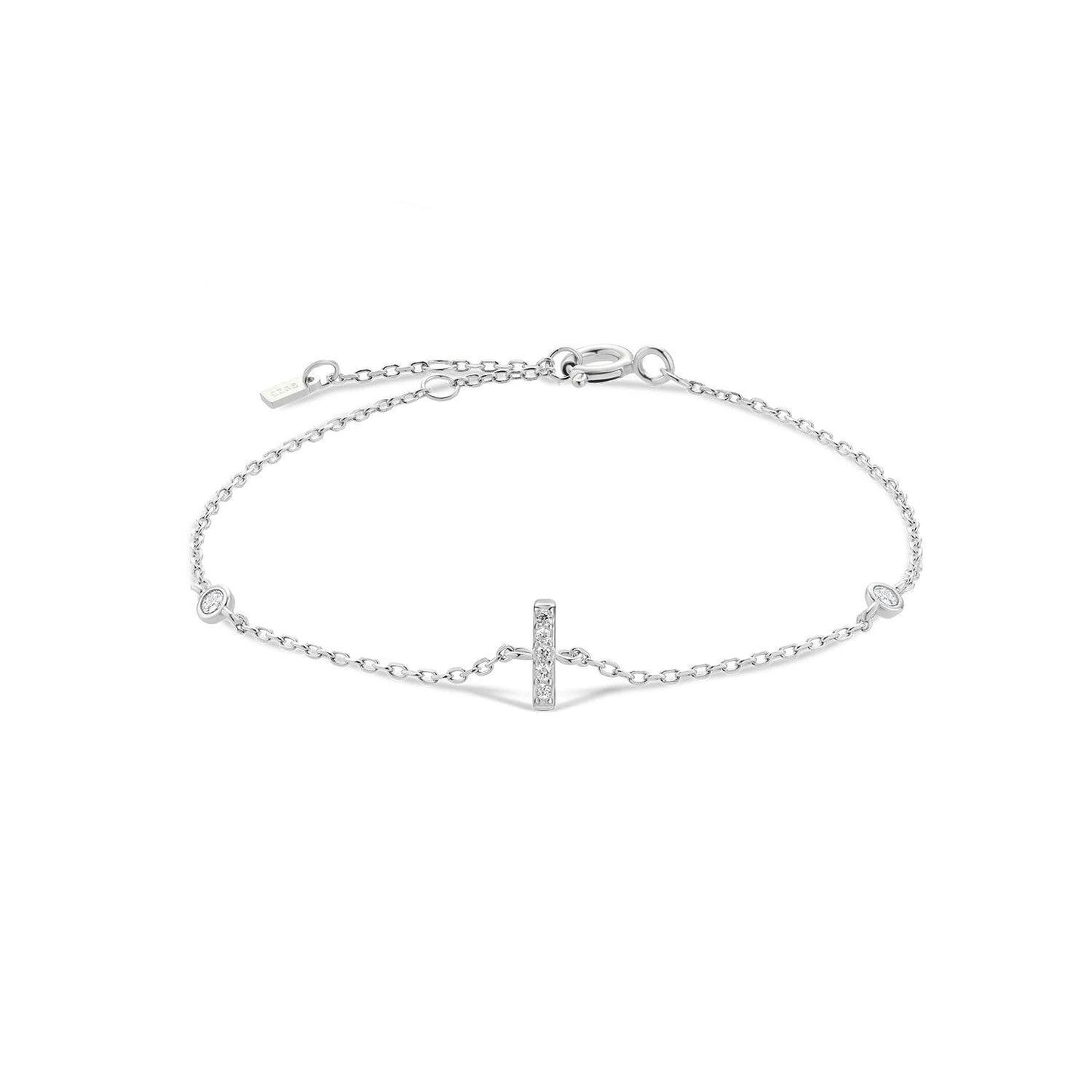 Ivy Initial Bracelet - Swaveo Jewelry