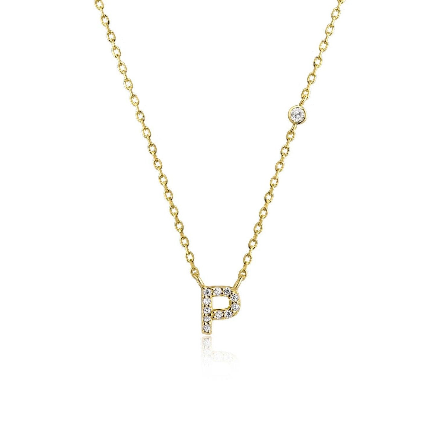 Ivy Initial Necklace - Swaveo Jewelry