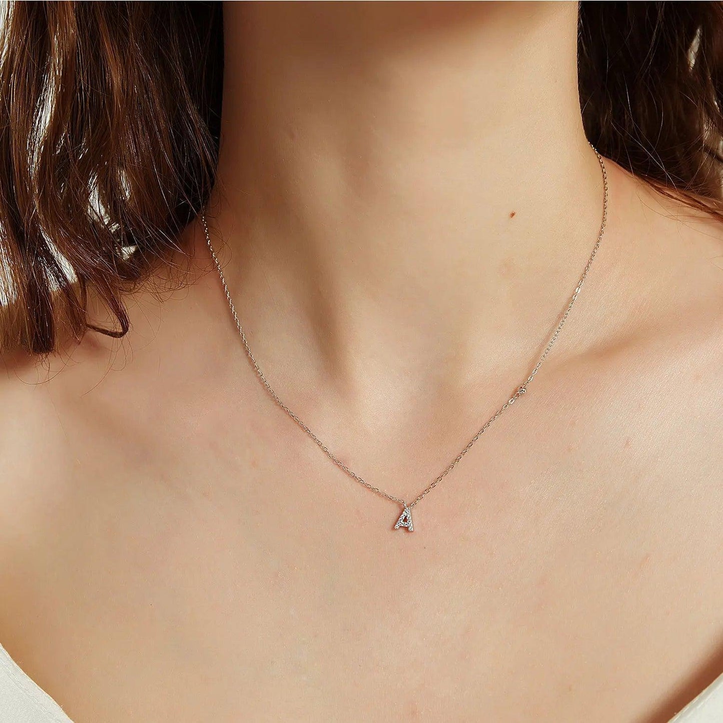 Ivy Initial Necklace - Swaveo Jewelry