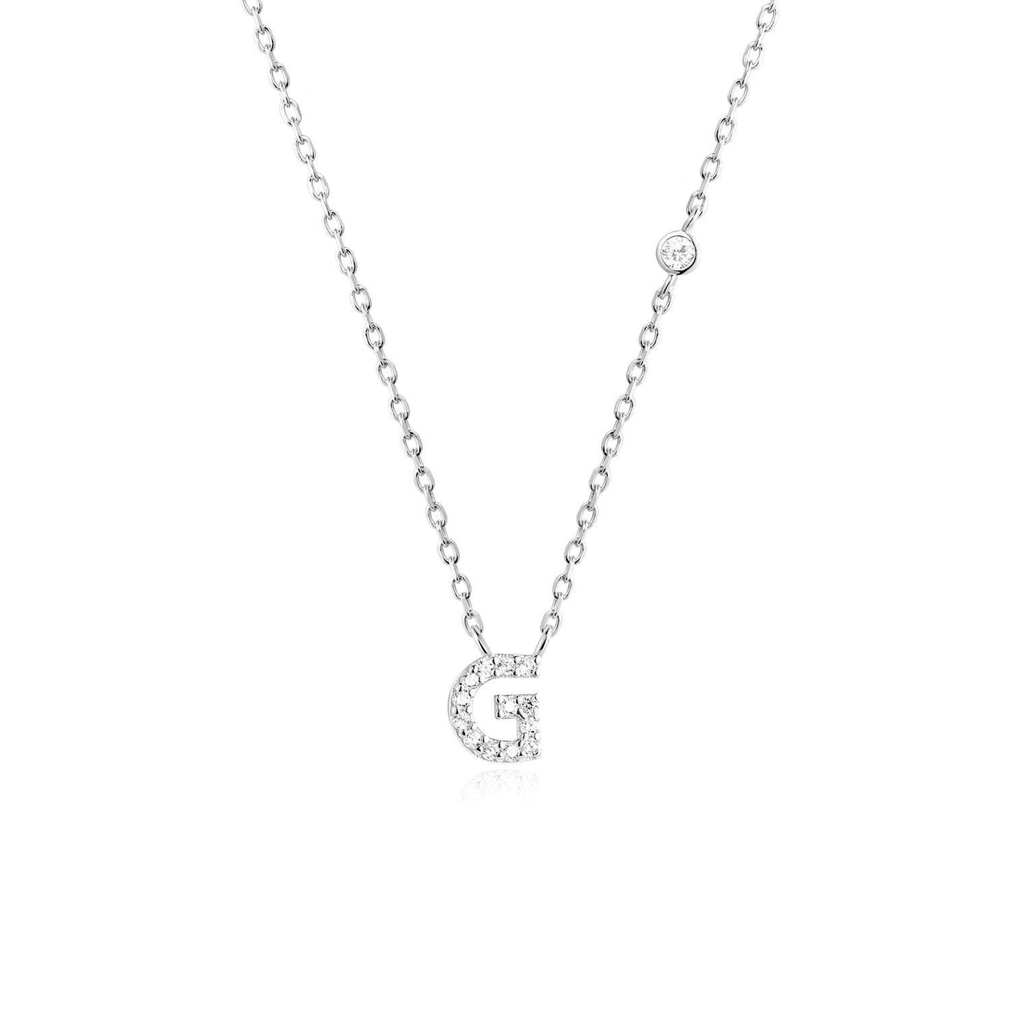 Ivy Initial Necklace - Swaveo Jewelry