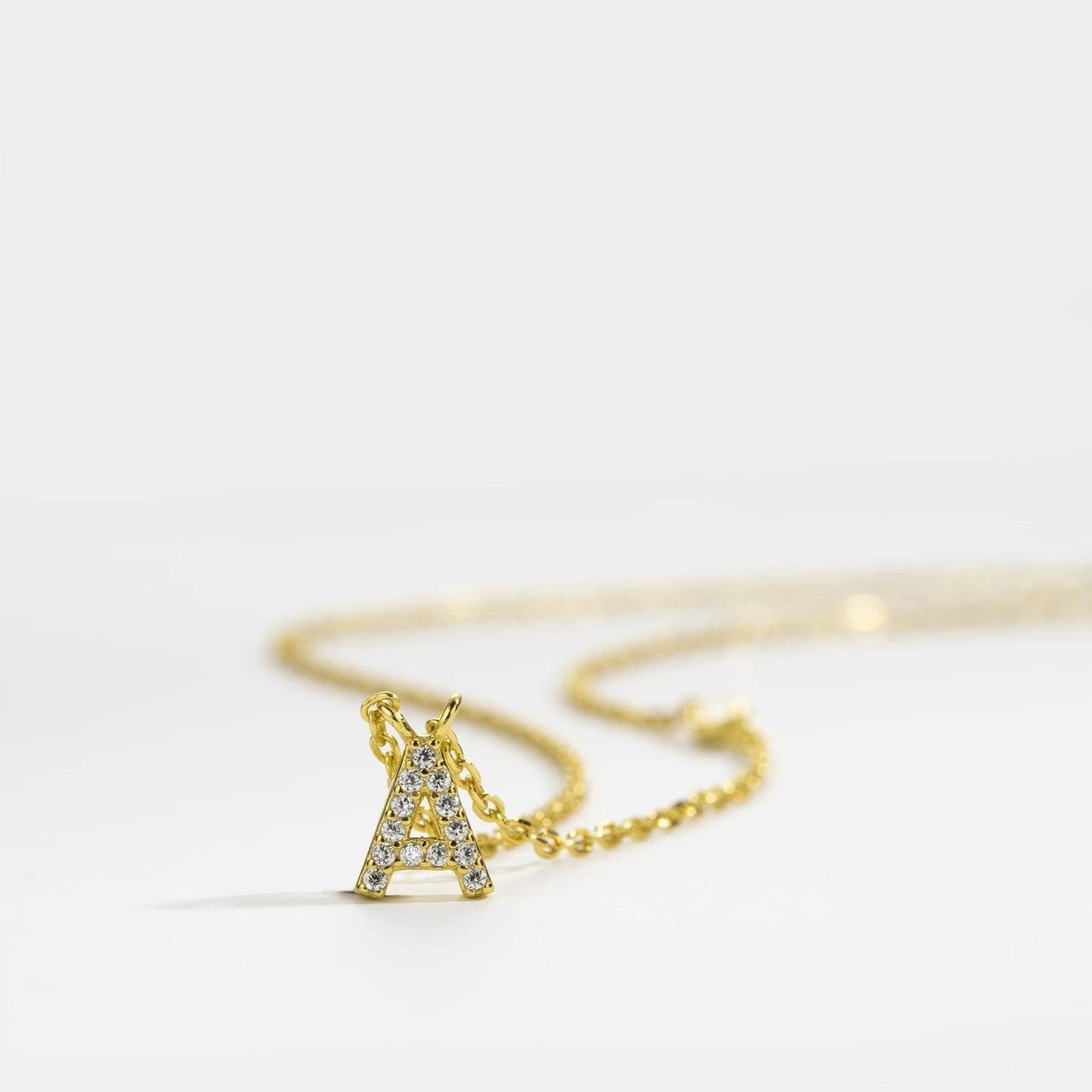 Ivy Initial Necklace - Swaveo Jewelry