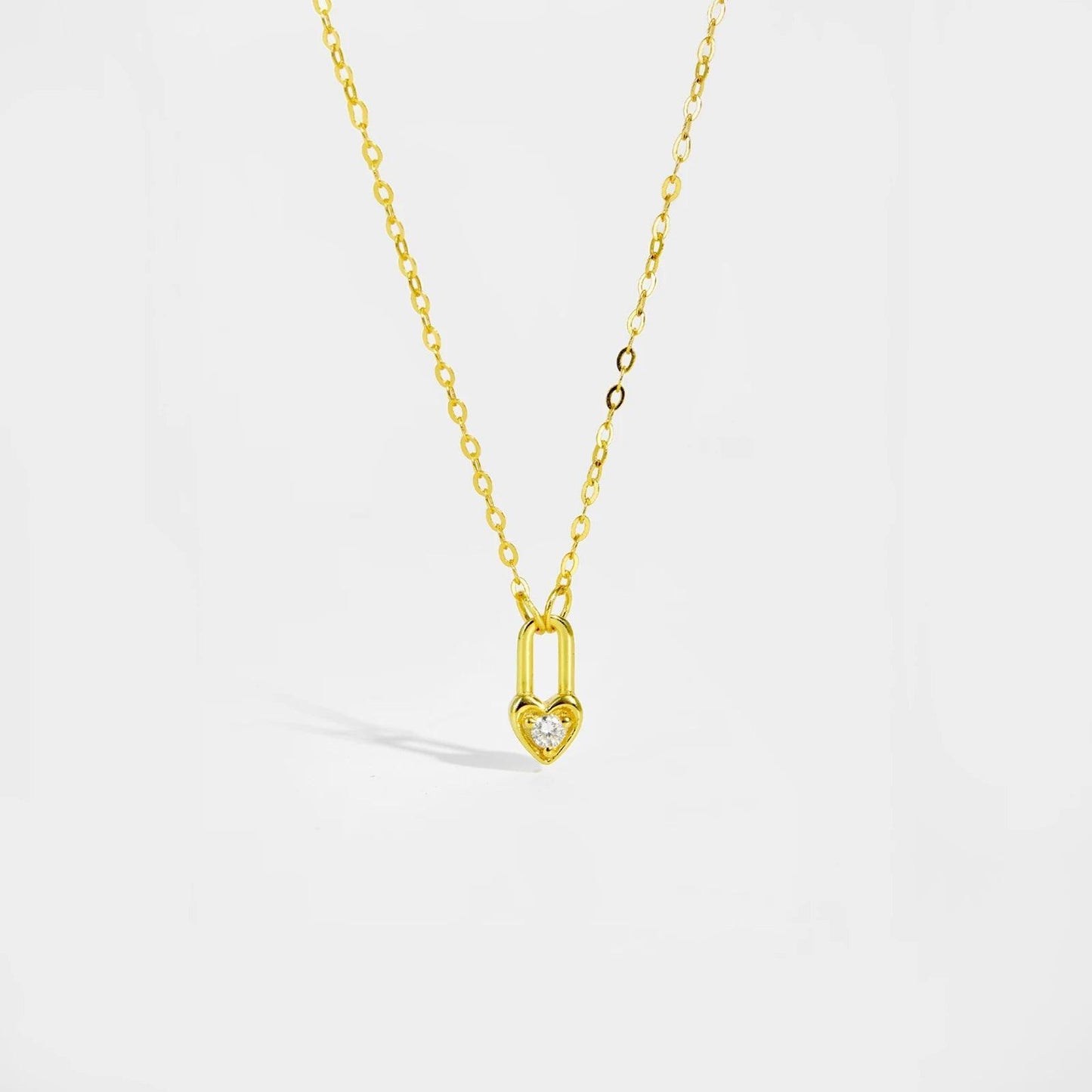 Lock My Heart Necklace - Swaveo Jewelry