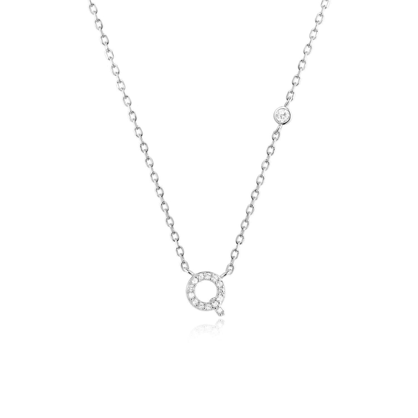 Ivy Initial Necklace - Swaveo Jewelry