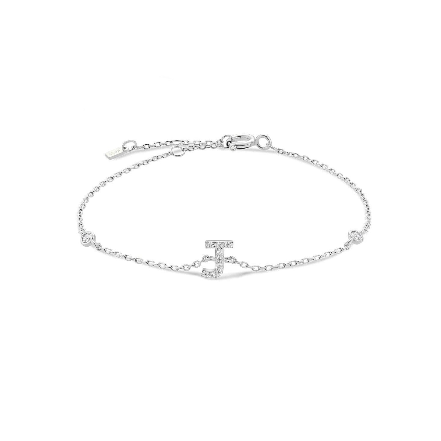 Ivy Initial Bracelet - Swaveo Jewelry