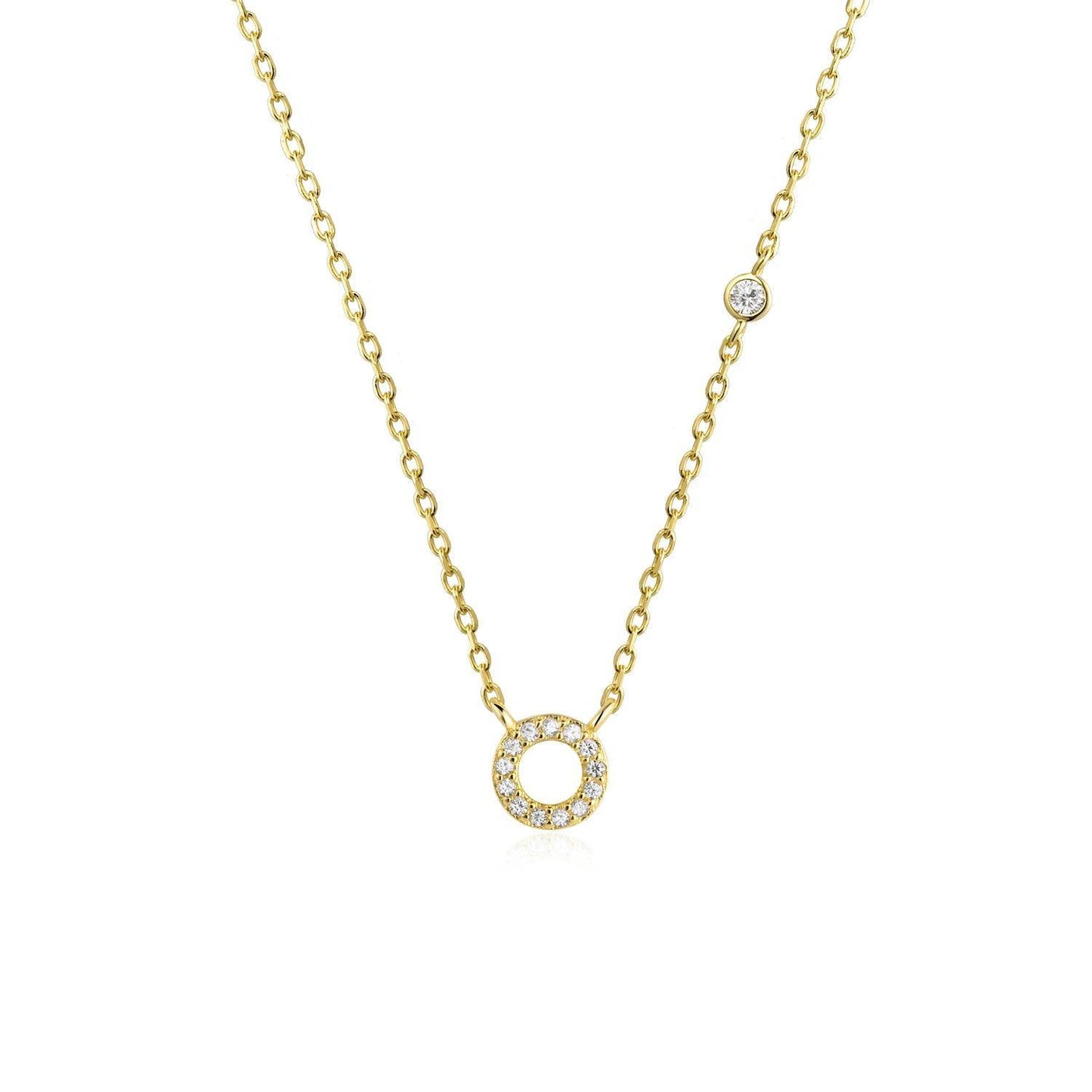 Ivy Initial Necklace - Swaveo Jewelry