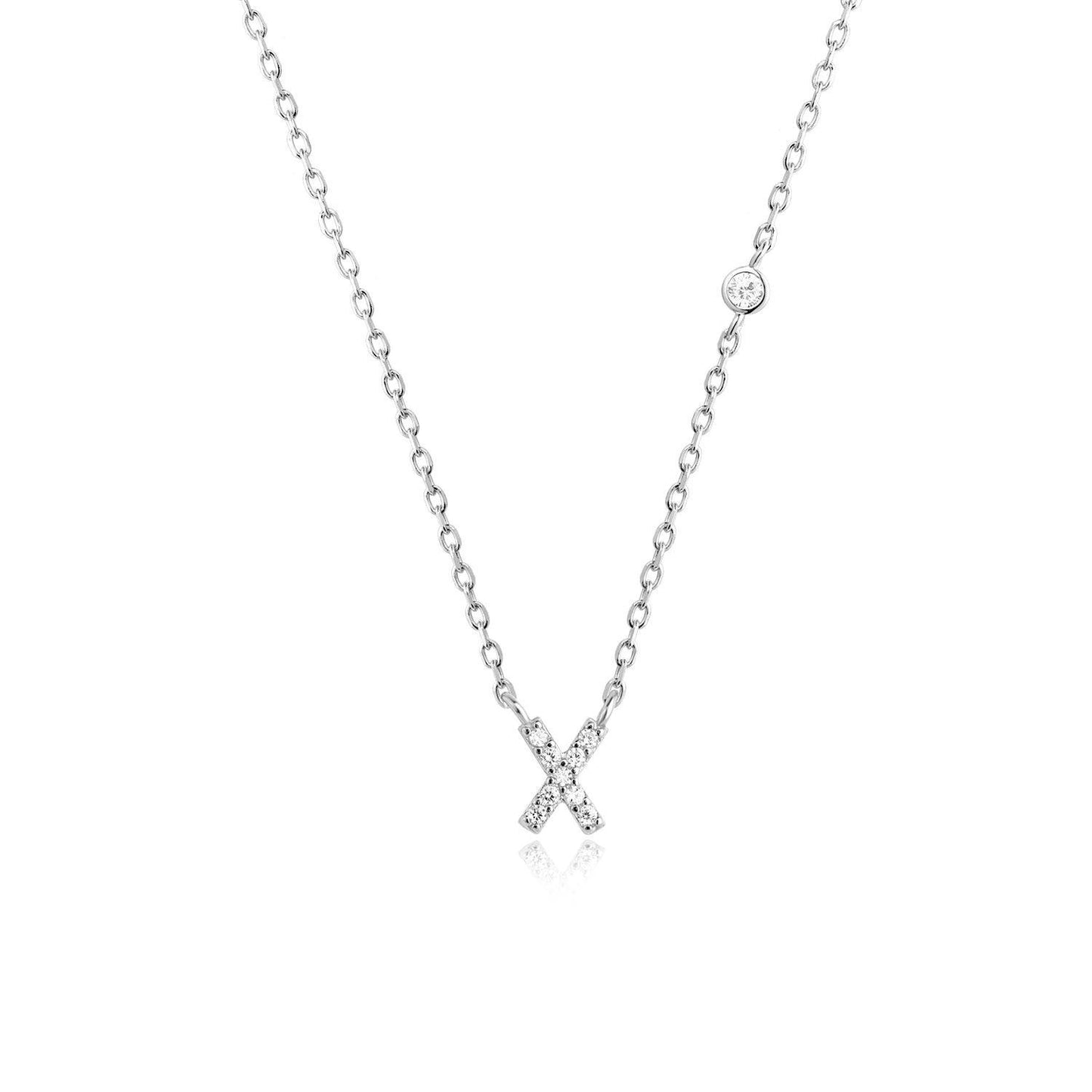 Ivy Initial Necklace - Swaveo Jewelry