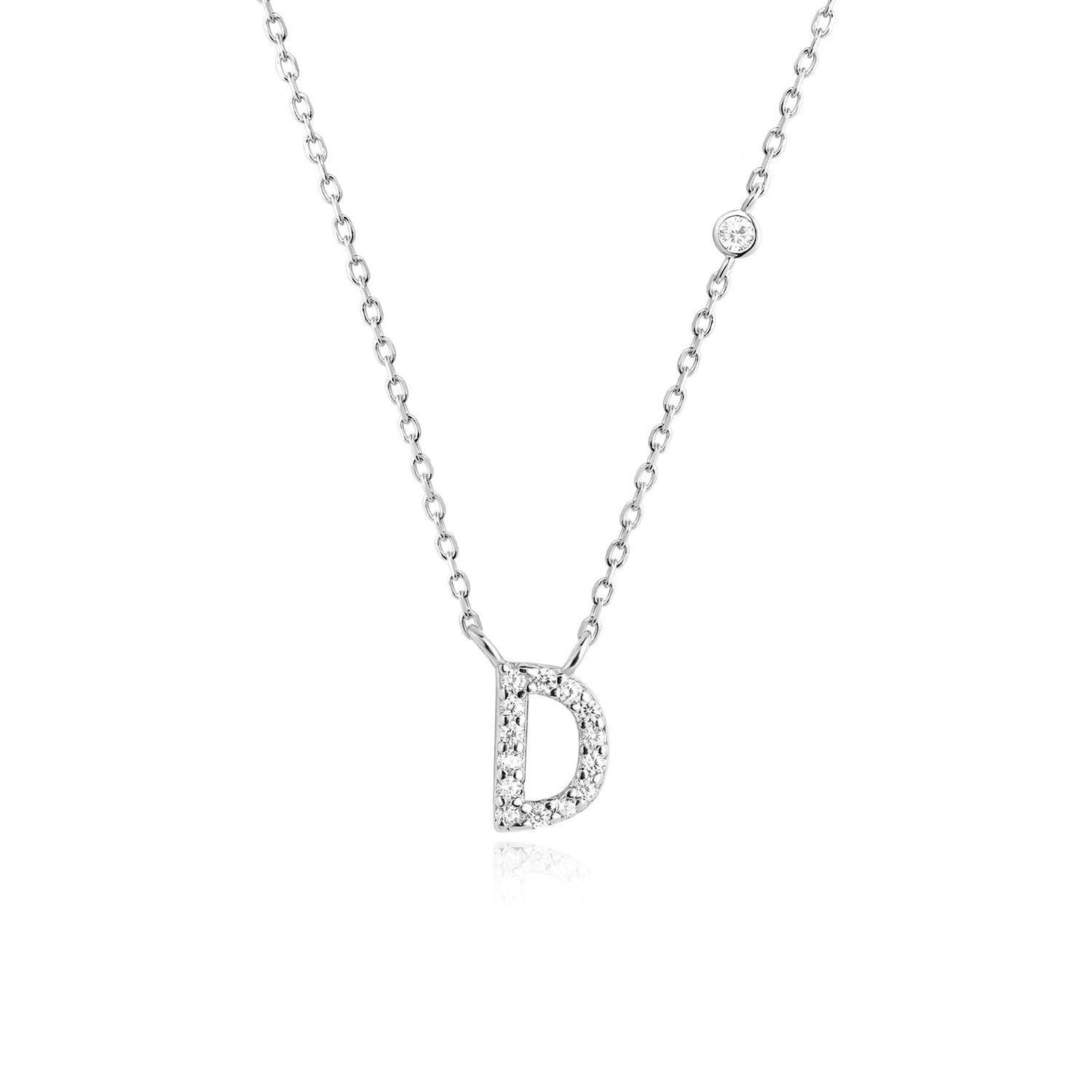 Ivy Initial Necklace - Swaveo Jewelry