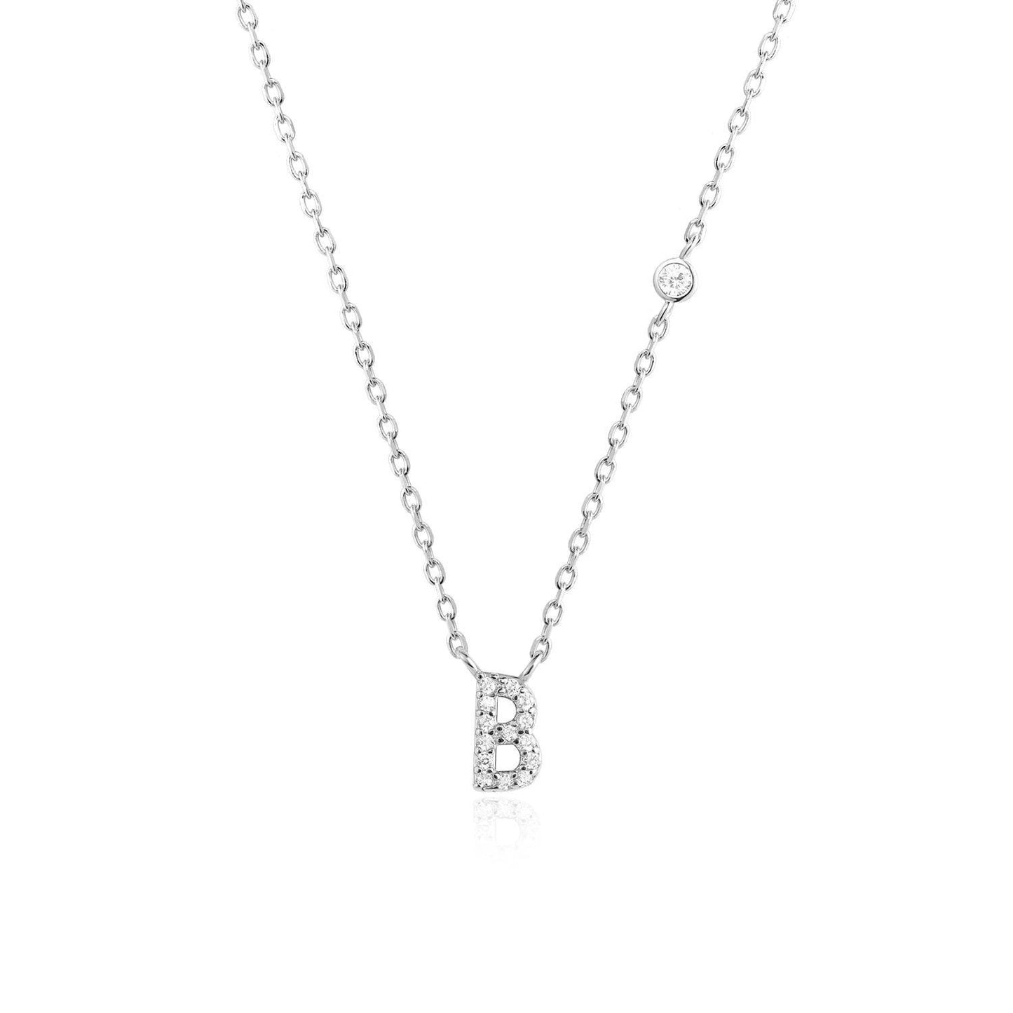 Ivy Initial Necklace - Swaveo Jewelry