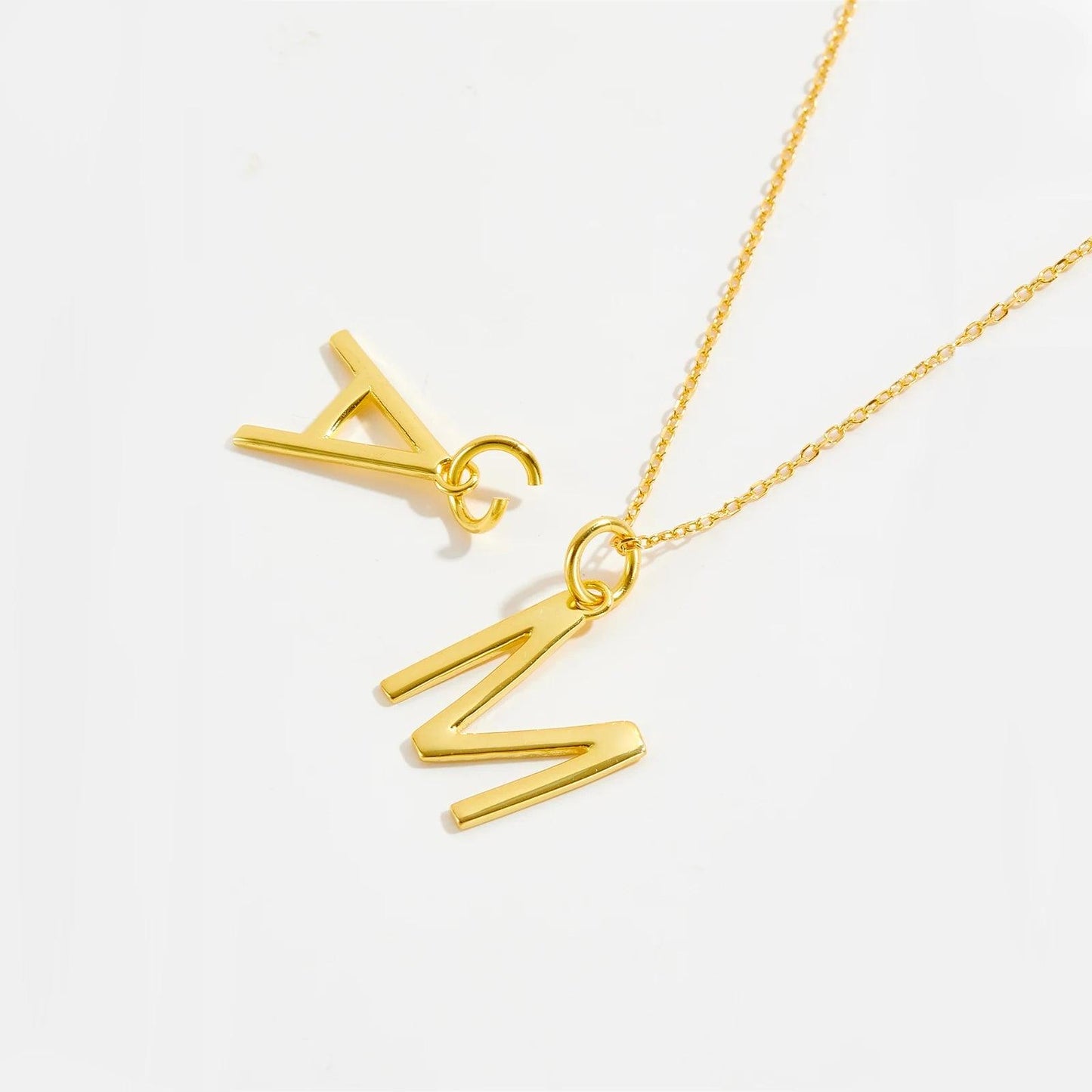 Initial & Birthstone Necklace - Swaveo Jewelry
