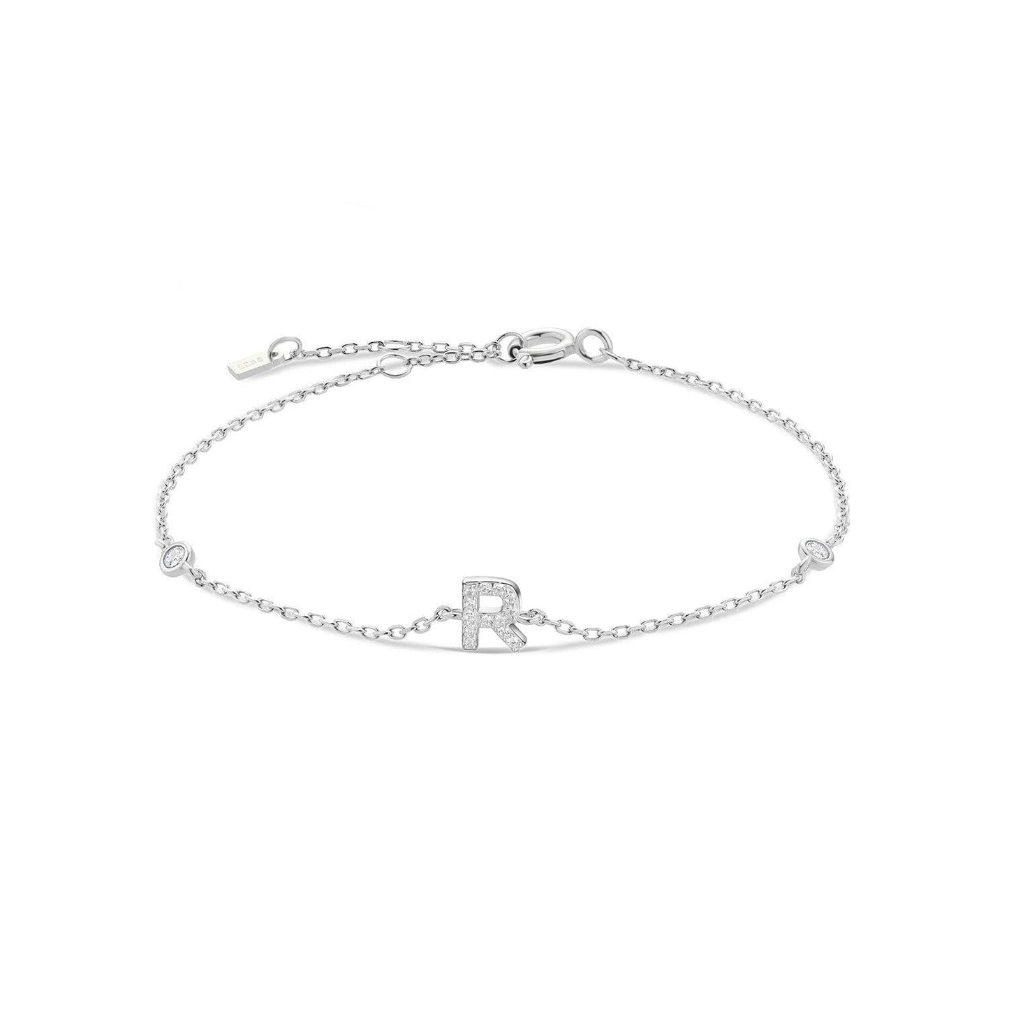 Ivy Initial Bracelet - Swaveo Jewelry