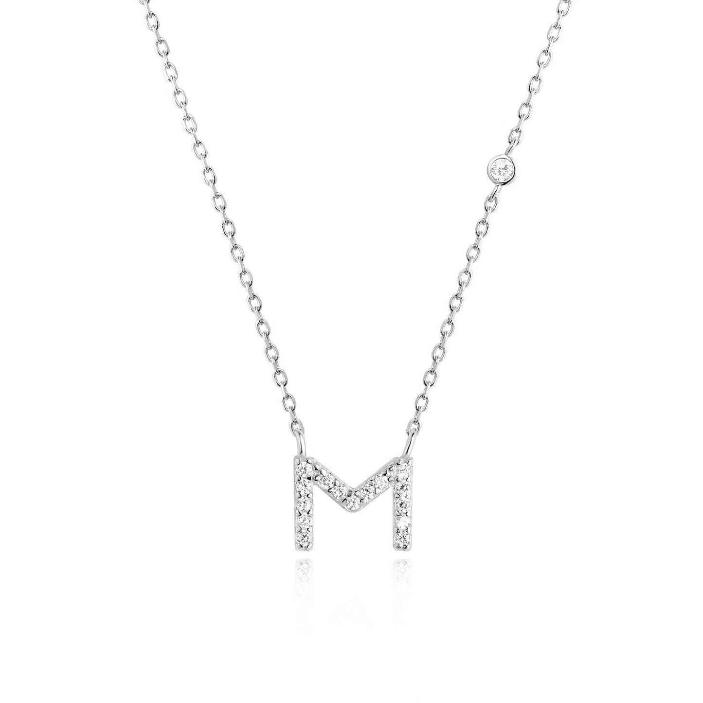 Ivy Initial Necklace - Swaveo Jewelry