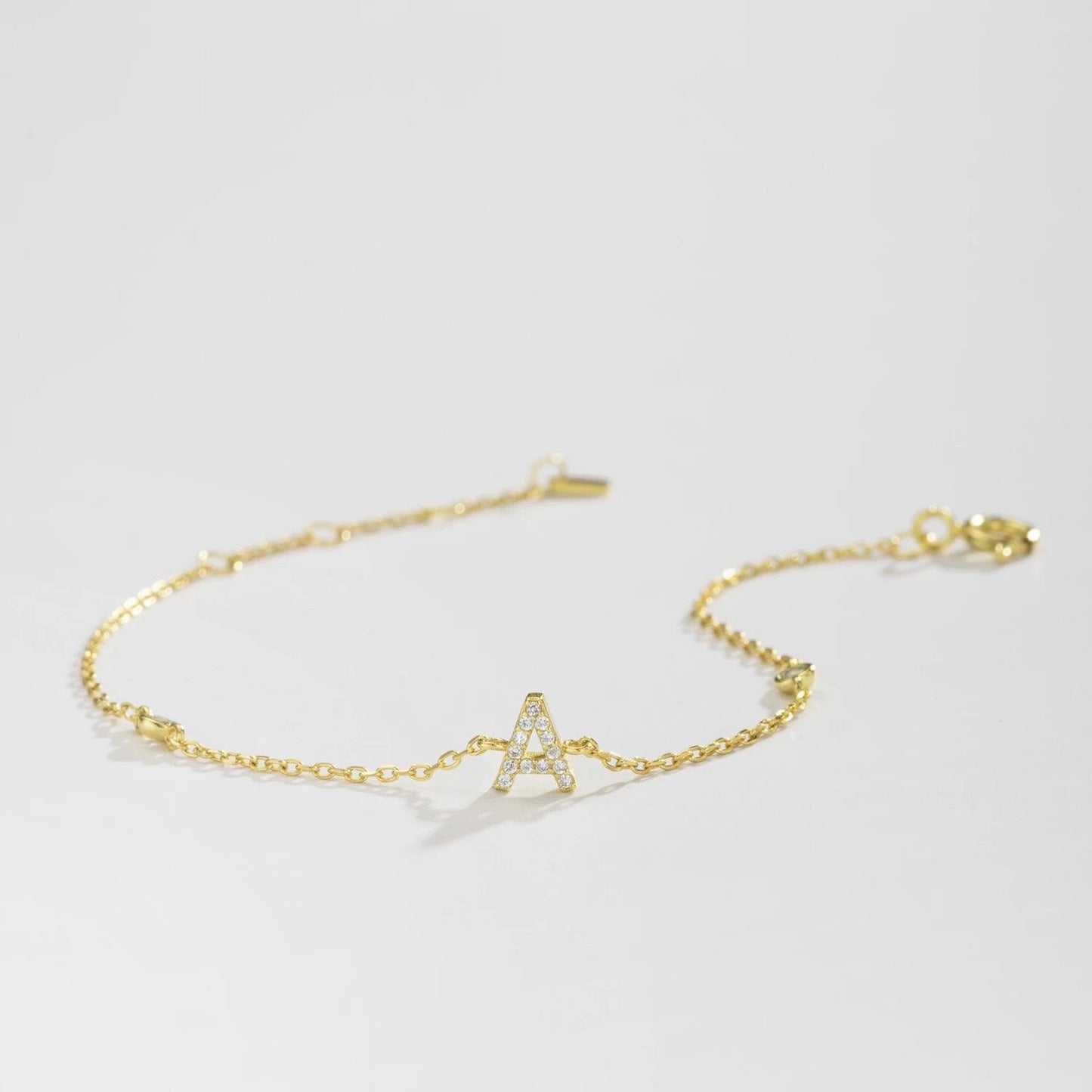 Ivy Initial Bracelet - Swaveo Jewelry