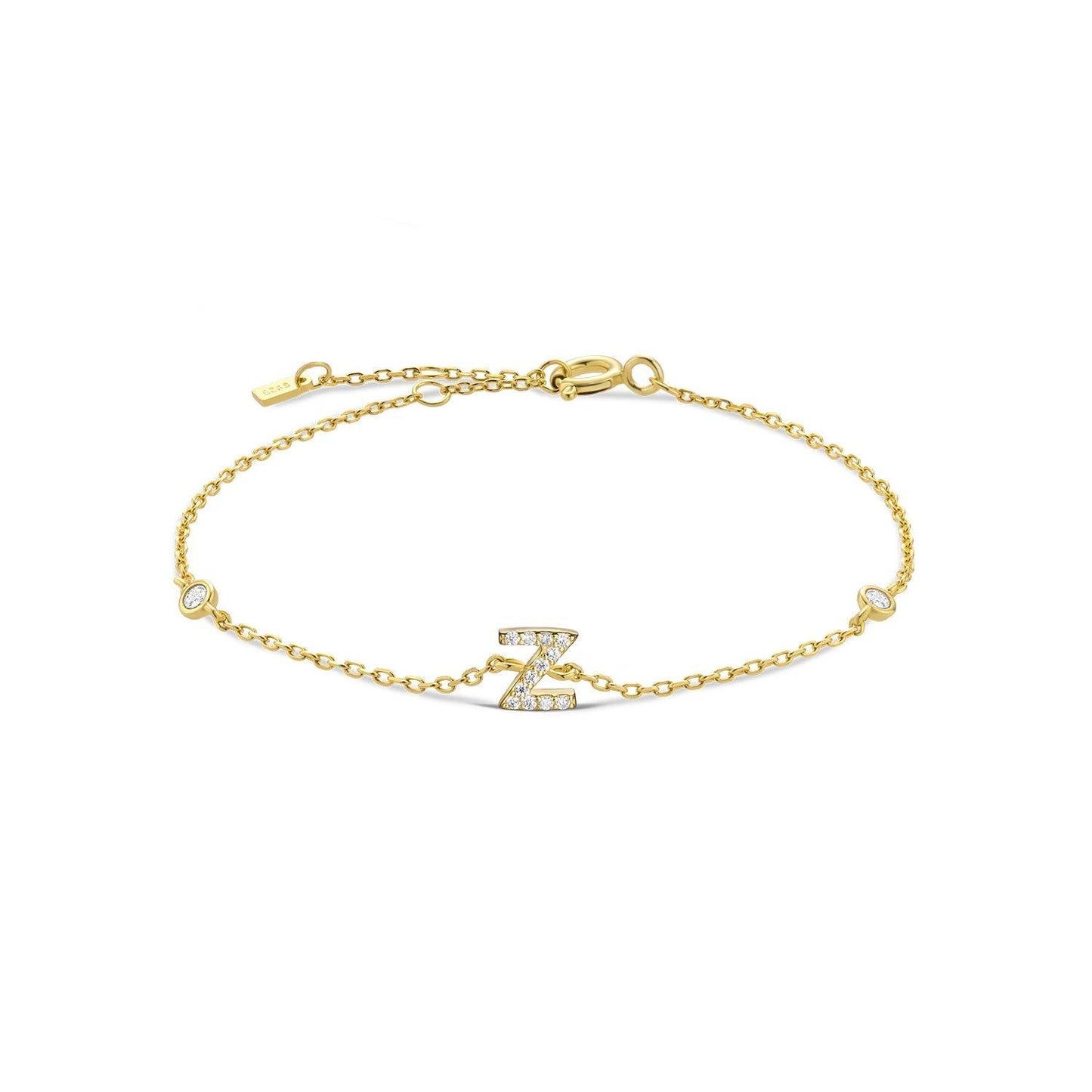 Ivy Initial Bracelet - Swaveo Jewelry